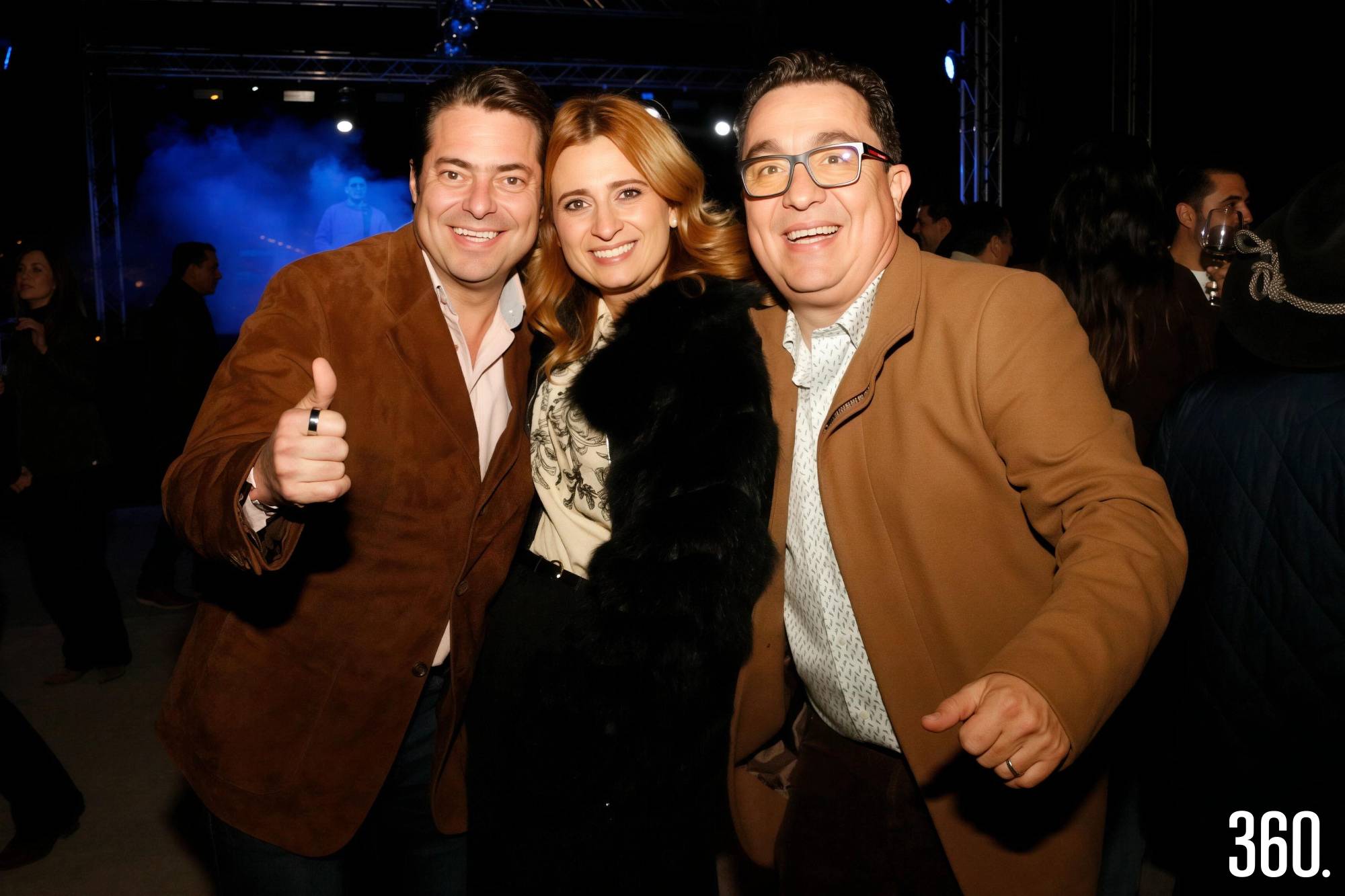 $!Francisco con Enrique Martínez y Lilia Hiarmes.