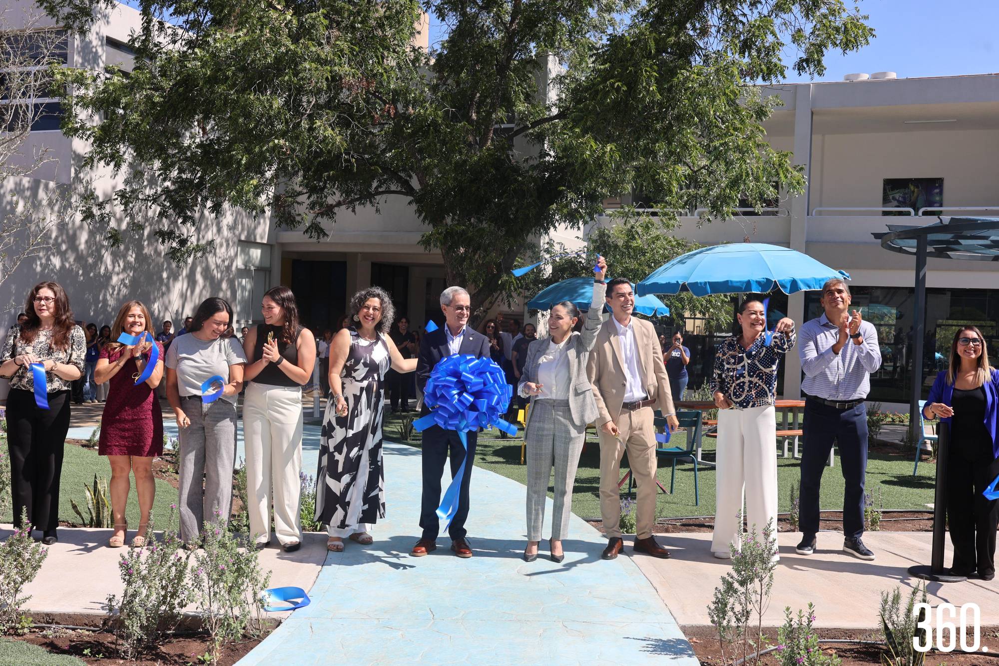 $!Autoridades inauguran la Plaza PreparaTec en Campus Saltillo.