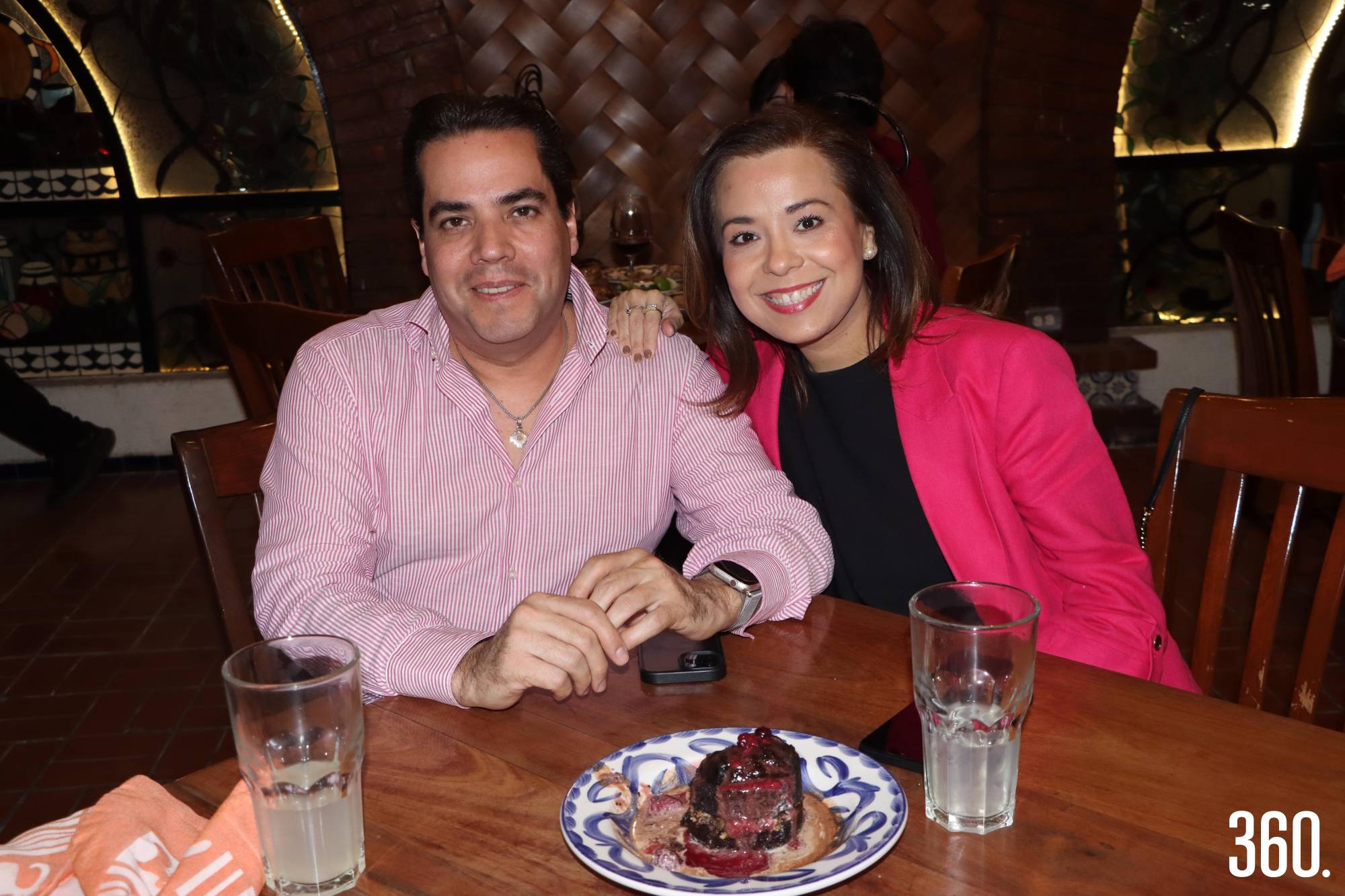 $!Leonel Martínez y Lupita Muller.