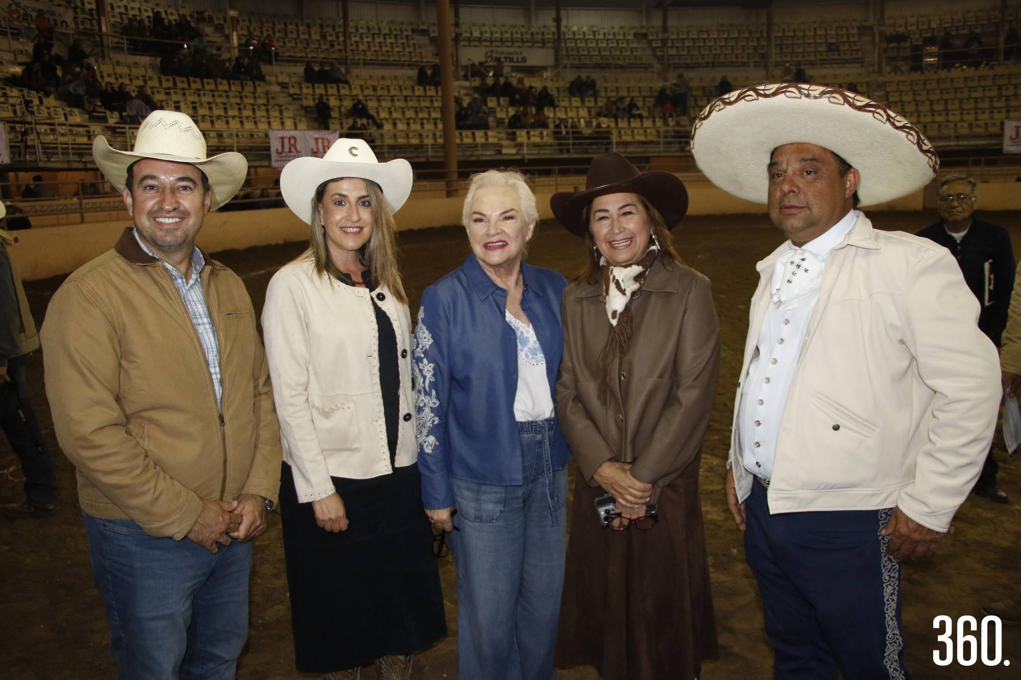 $!Diego Fuentes, Lydia González, Gloria García, Marta Elena Moncada y Gerardo González.
