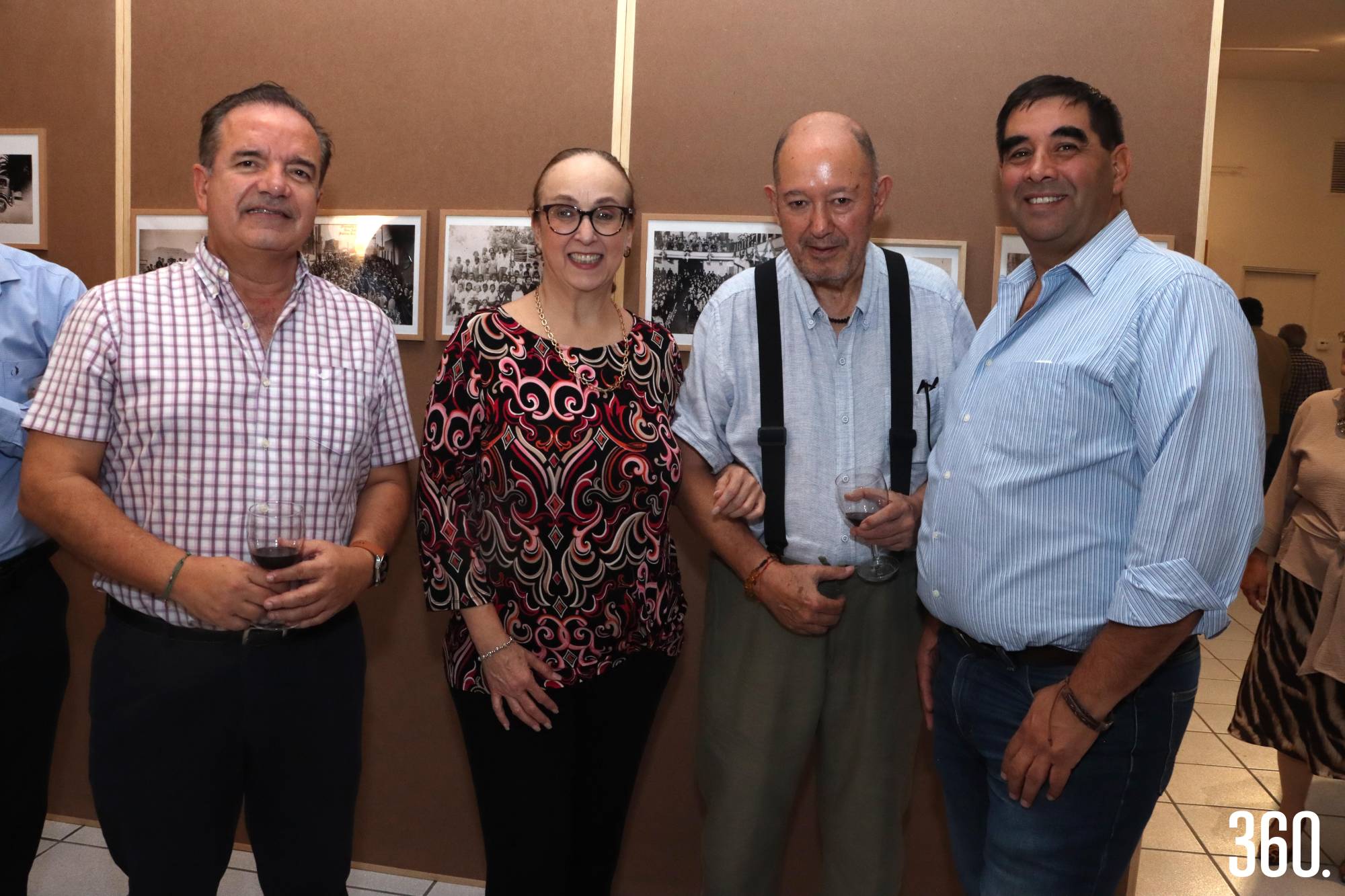 $!Bernardo Amezcua, Alicia de la Peña, Agustín Huerta y Carlos Villanueva.