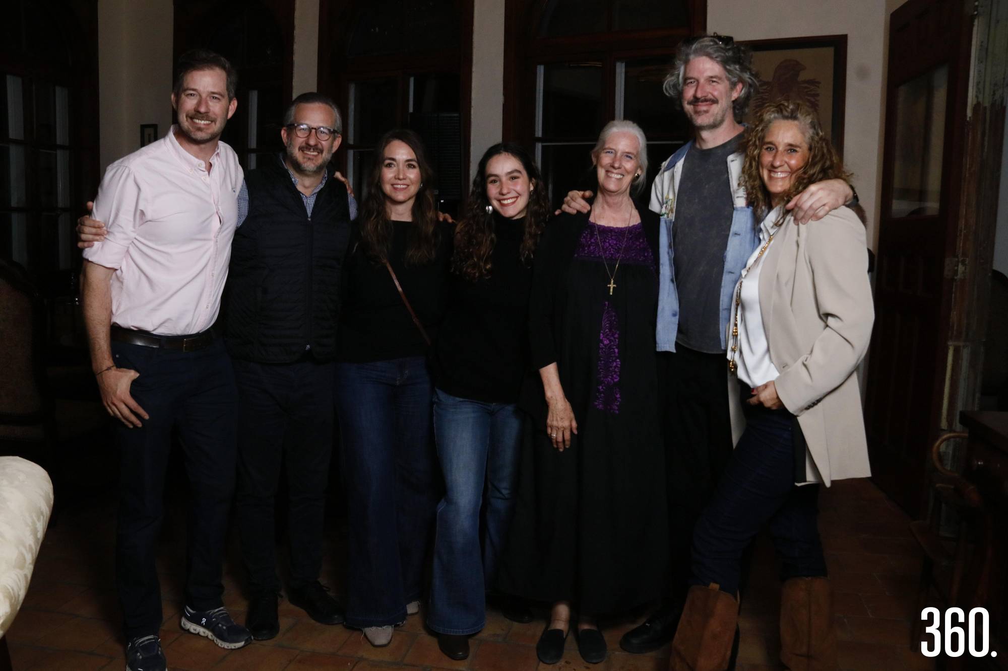 $!Esteban y Emanuel Garza Fishburn, Ana Celia Aguirre, Ángela Garza, Rita Fishburn, Salvador y Rita Elena Garza Fishburn.