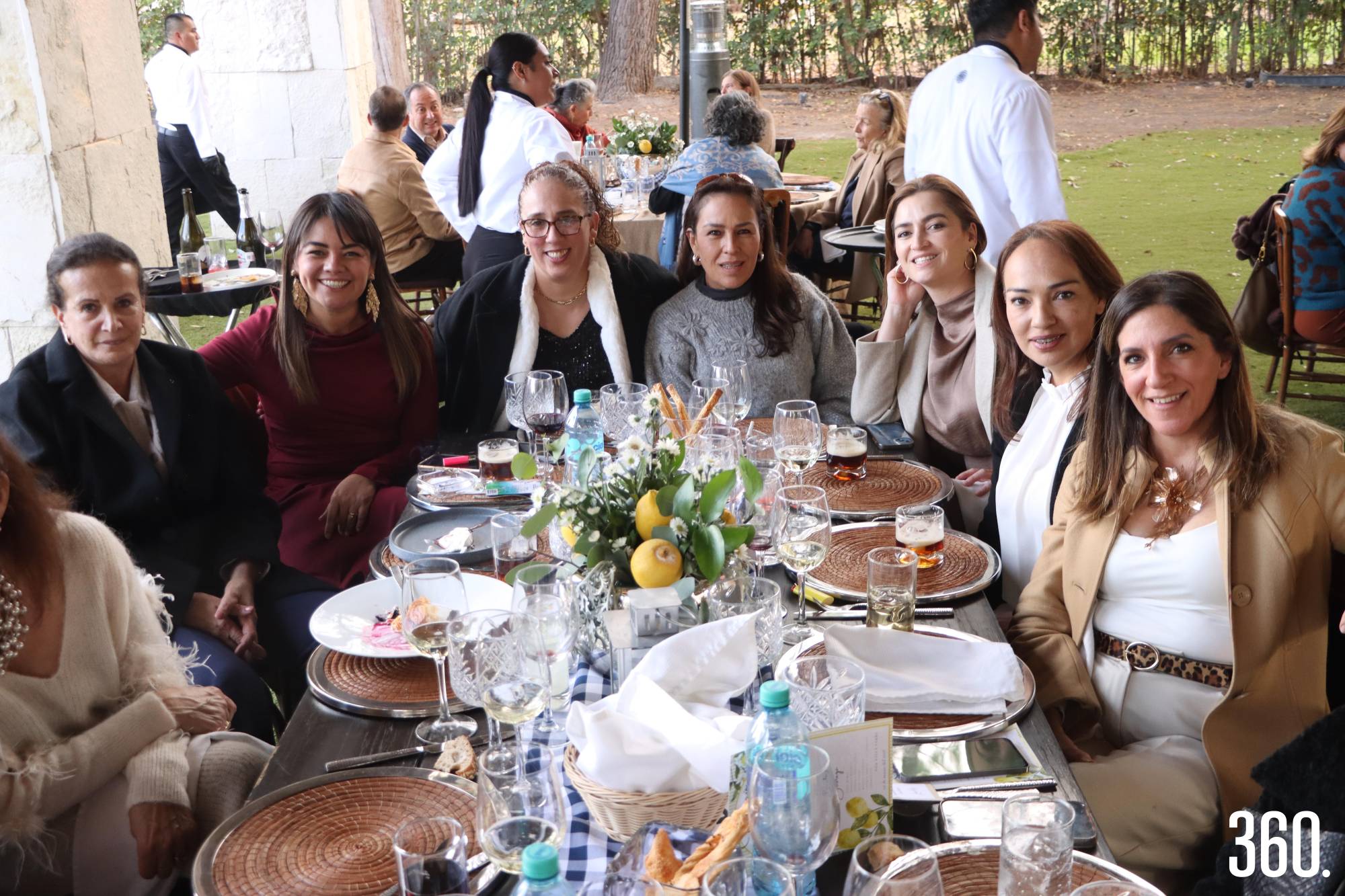 $!Rosario Talamás, May Pérez, Gaby Aguirre, Lonnys González, Tere Boada, Cecy Aguirre y Daniela Siller.