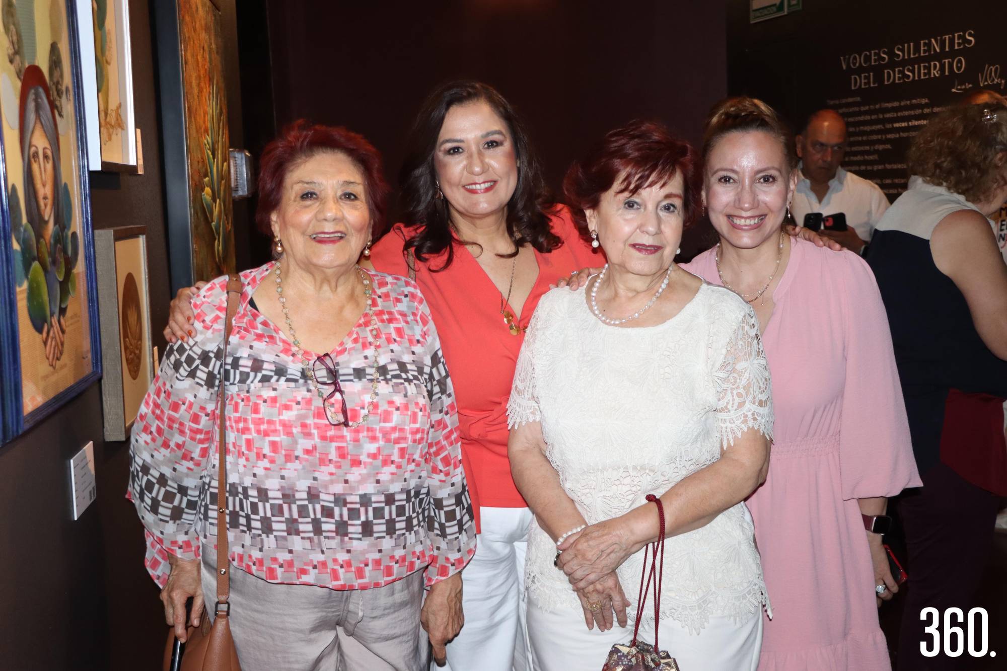 $!Laura con Mora Nieto, Cristina Espinosa y Maricriss Gamón.