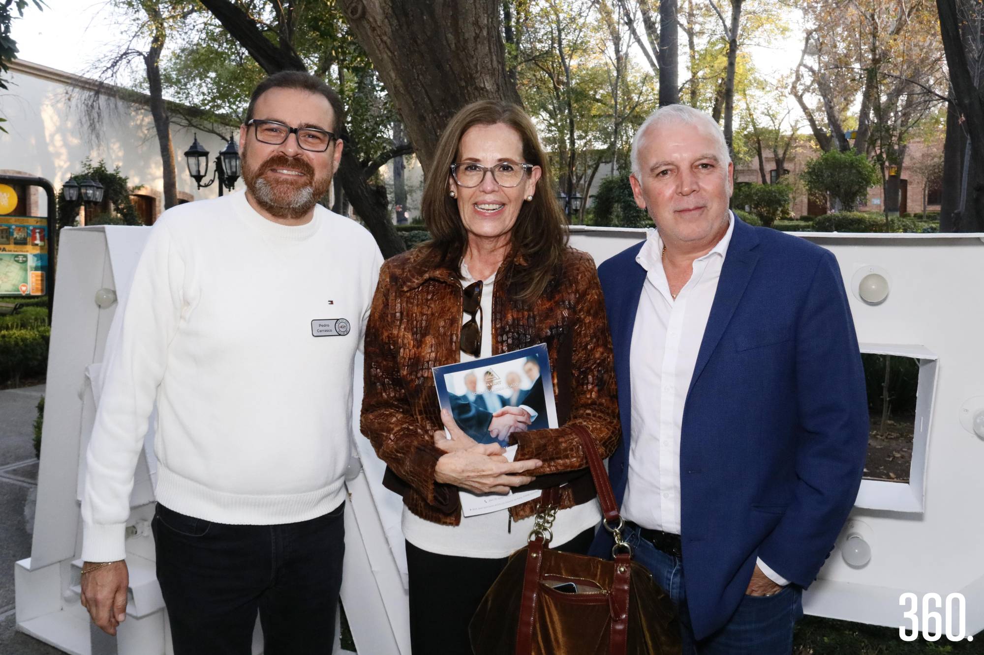 $!Pedro Carrasco, Tommy Vives y Jorge del Bosque.