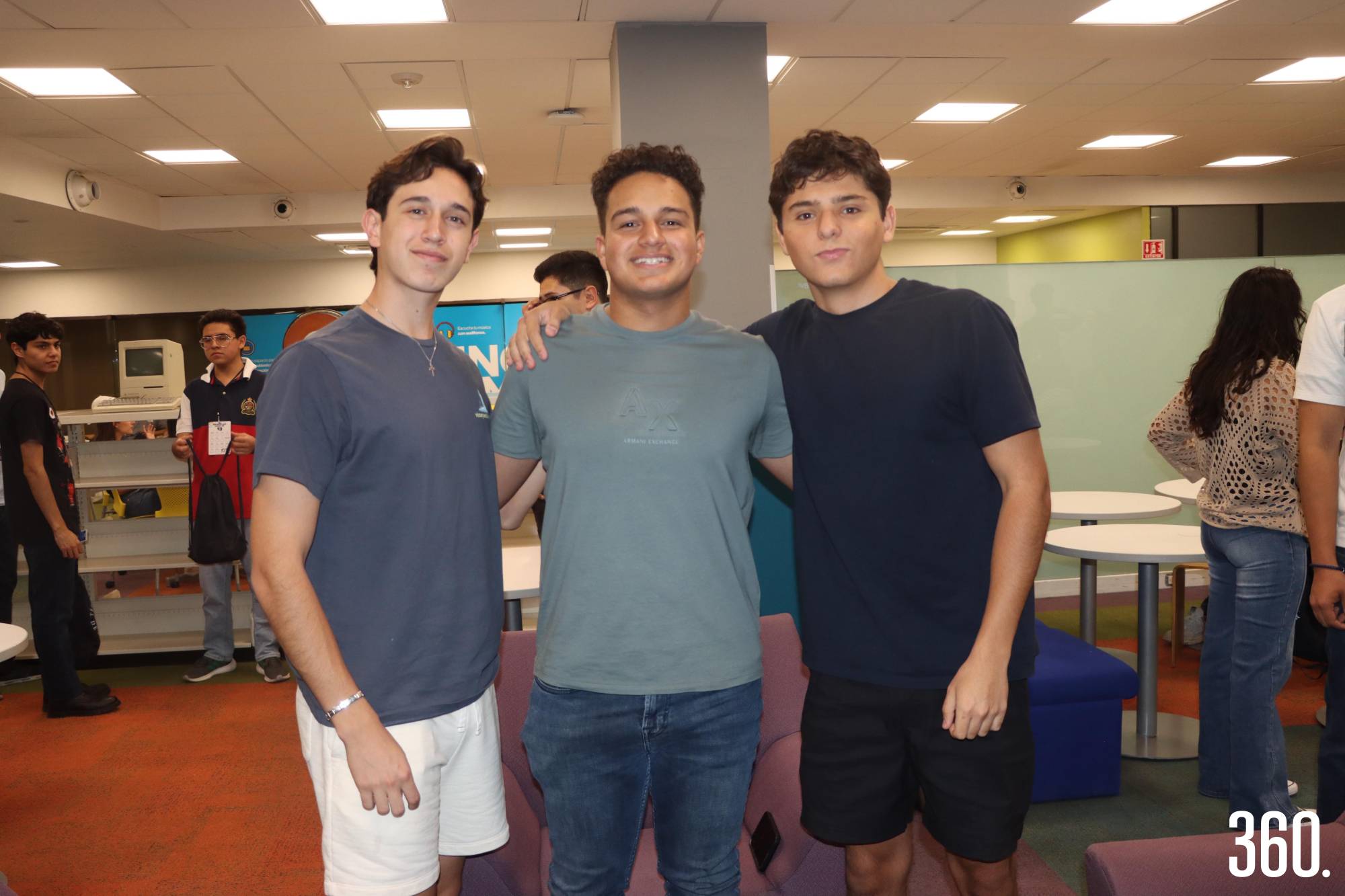 $!Eduardo Garza, Antonio González y Santiago Díaz.