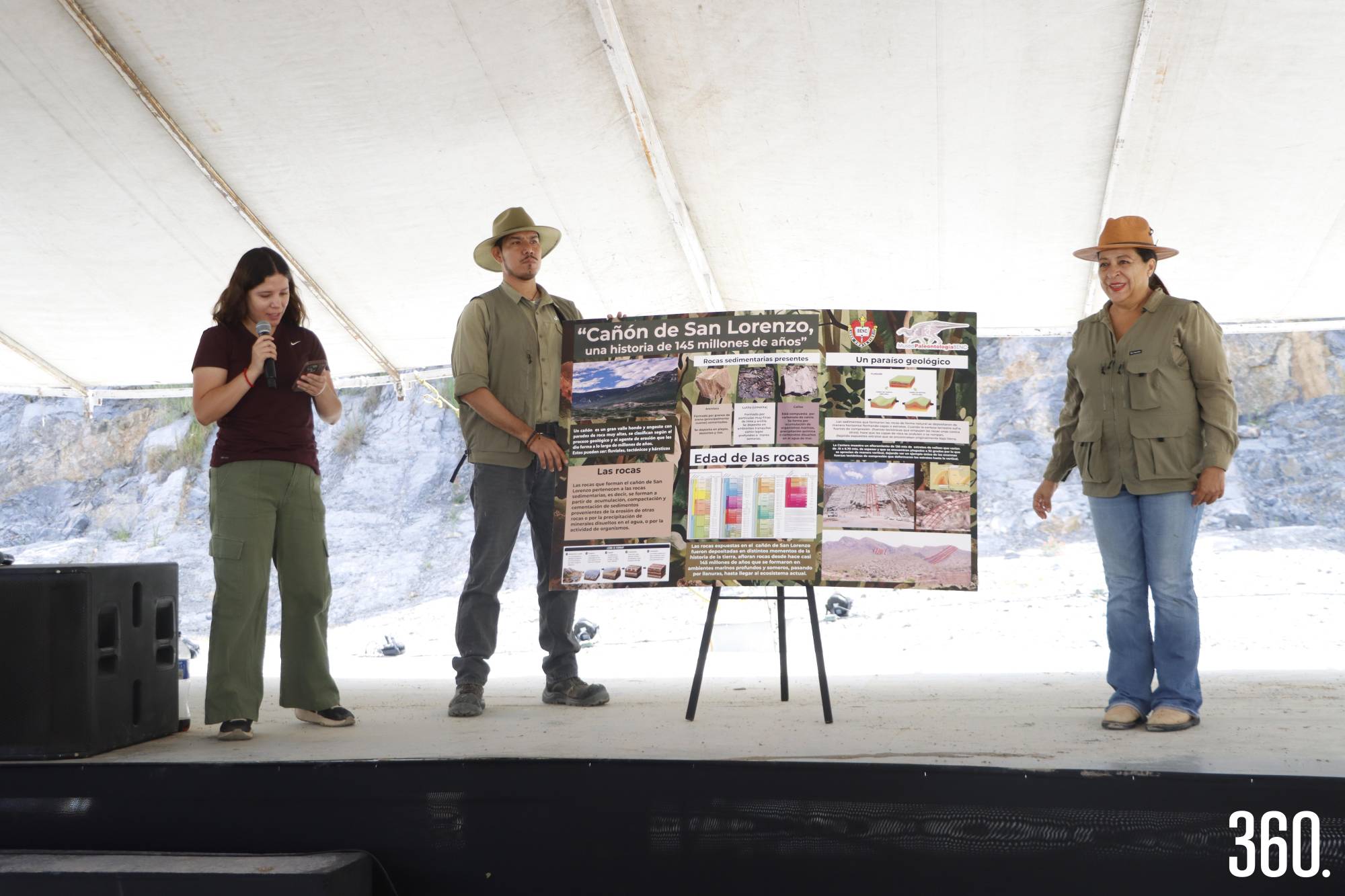 $!Mariana Leal, directora de Conservación San Lorenzo A.C.; Andrés Eduardo Bermúdez y Belinda Espinosa, expertos, participaron en las actividades de esta segunda edición.