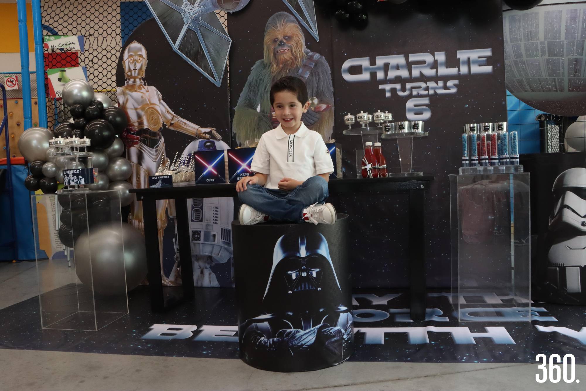 $!Charlie Estrada Arizpe celebró su sexto aniversario al estilo de “Star Wars Rebels”.
