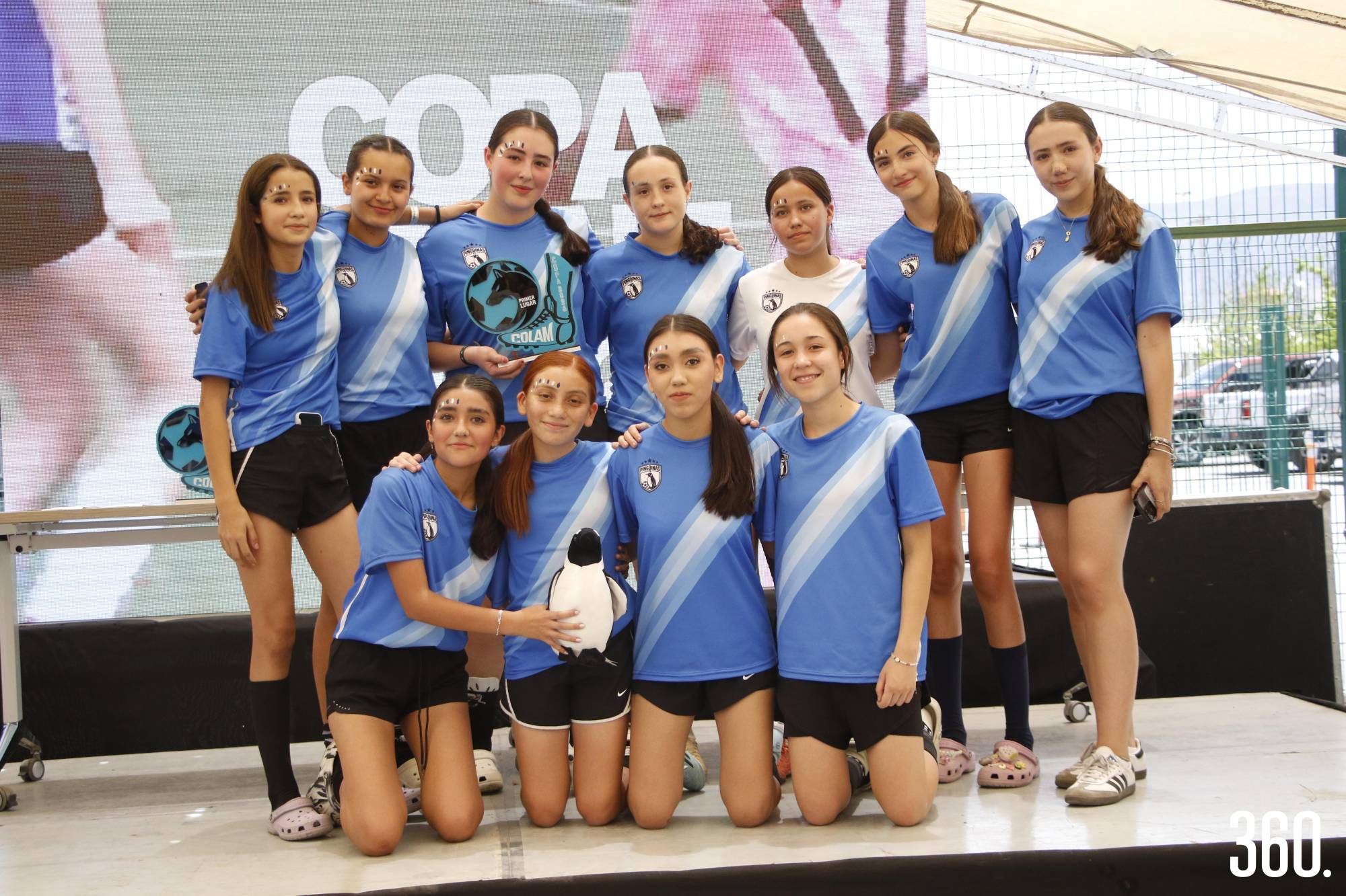 $!Pingüinas, 1er lugar categoría 2010-2011 femenil.