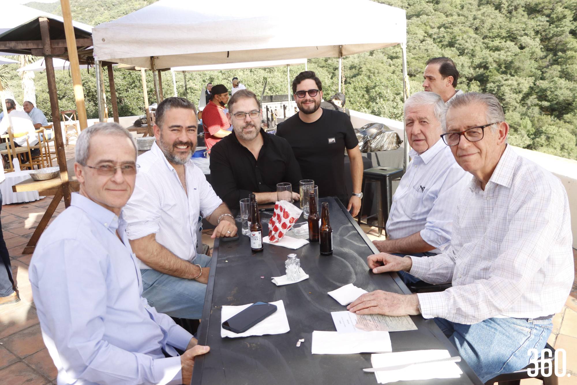 $!Luis Arizpe, Miguel Arizpe Rodríguez, Pepe, Fernando, José Manuel y Miguel Arizpe.
