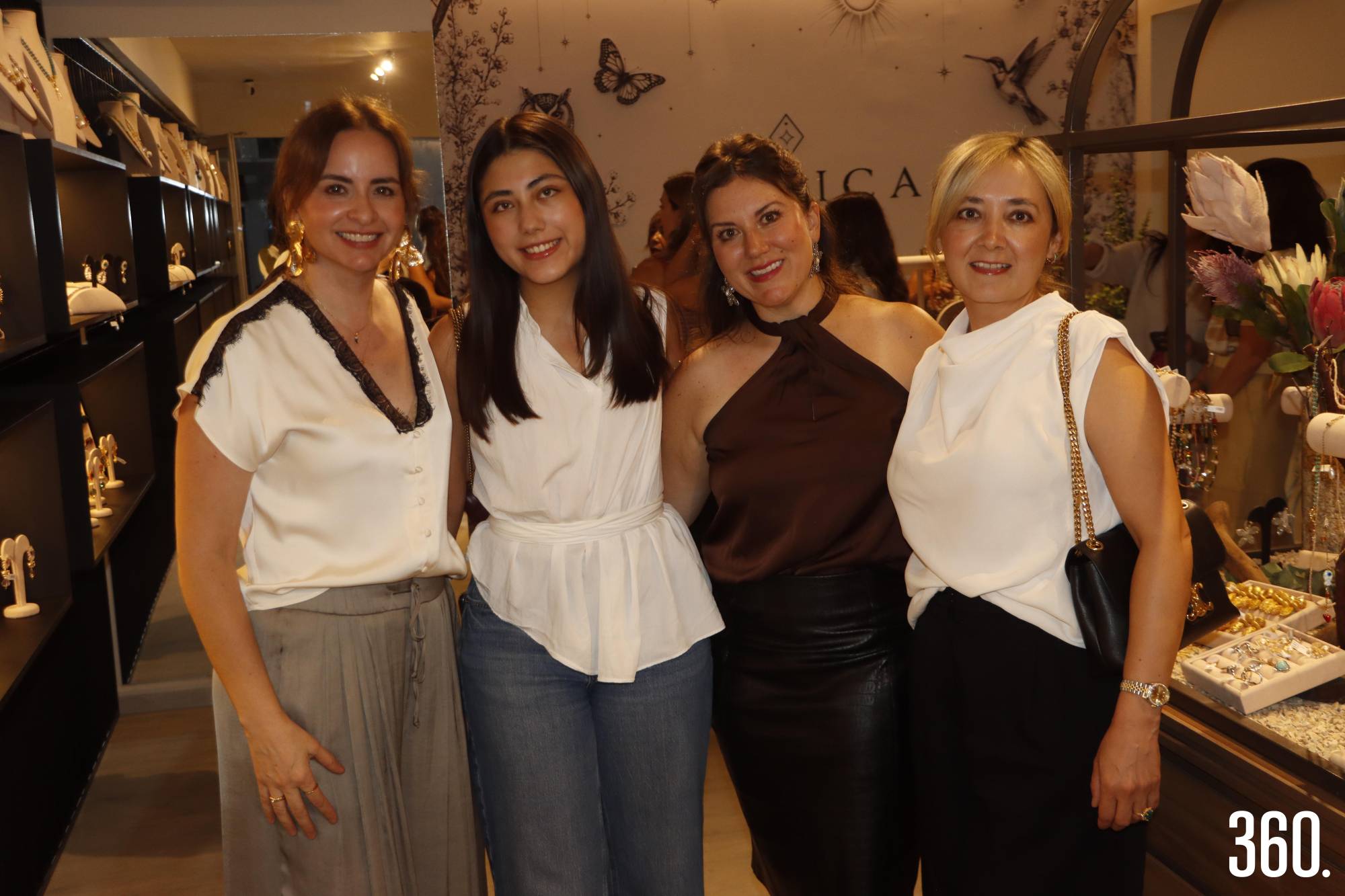 $!Paty Farías, Mariángela Siller, Karina José y Karla Ramos.