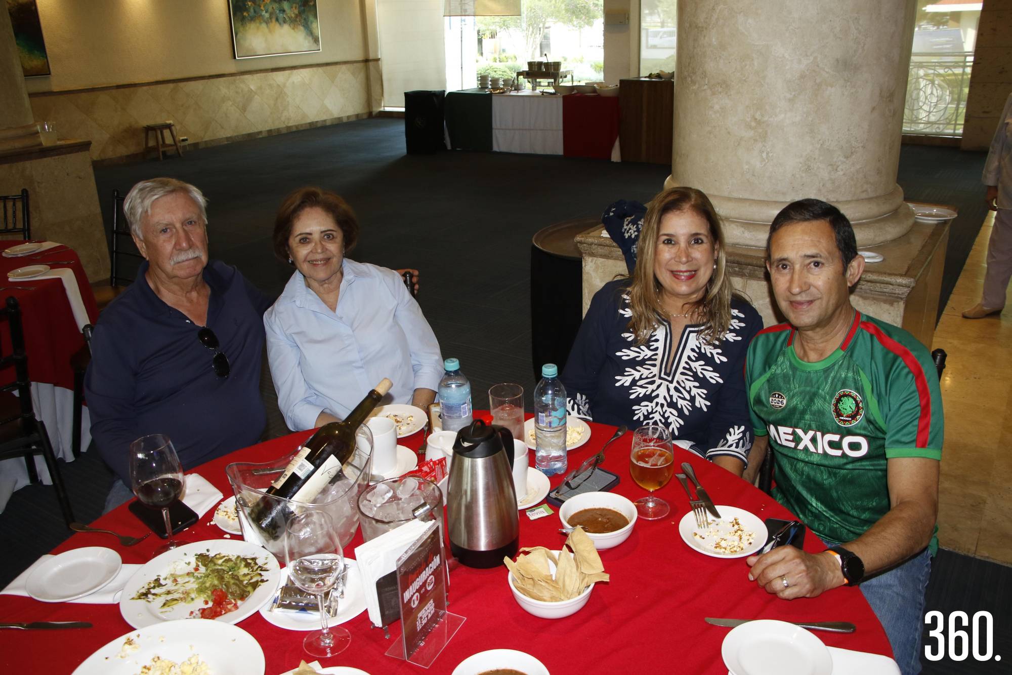 $!Carlos Baille, Olivia de Baille, Ivonne Recio y Luis Herrera.