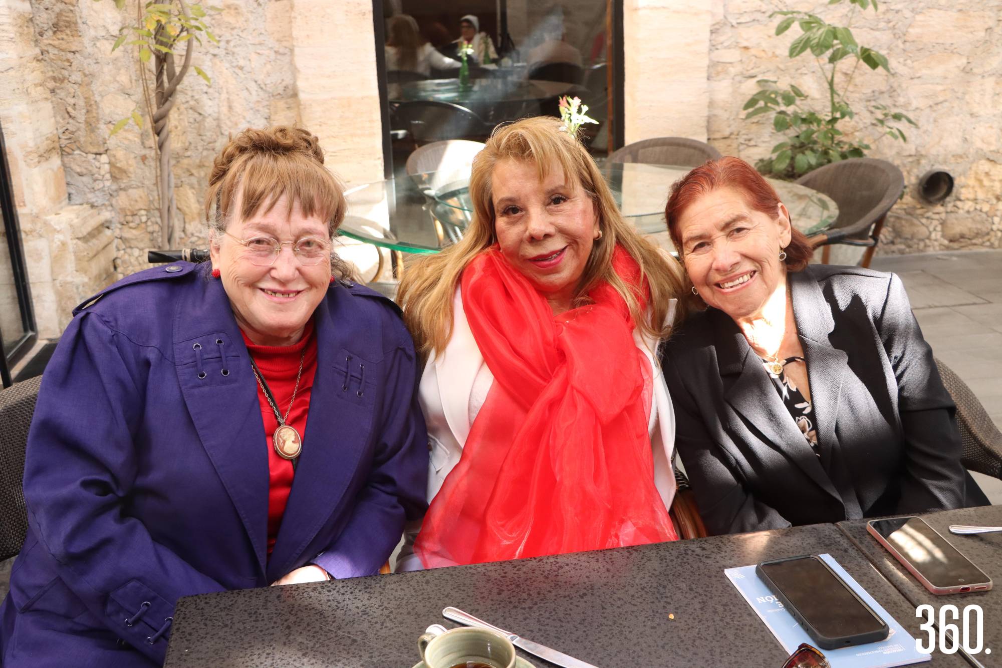 $!María Hilda Aguirre, Gloria Alemán y Yoya Rangel.