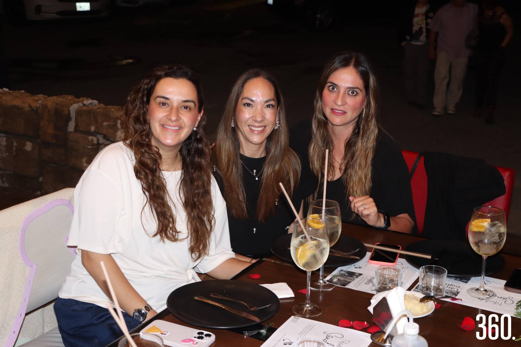 $!Ana Lucía Paz, Gaby Cabello y Erika Hernández.