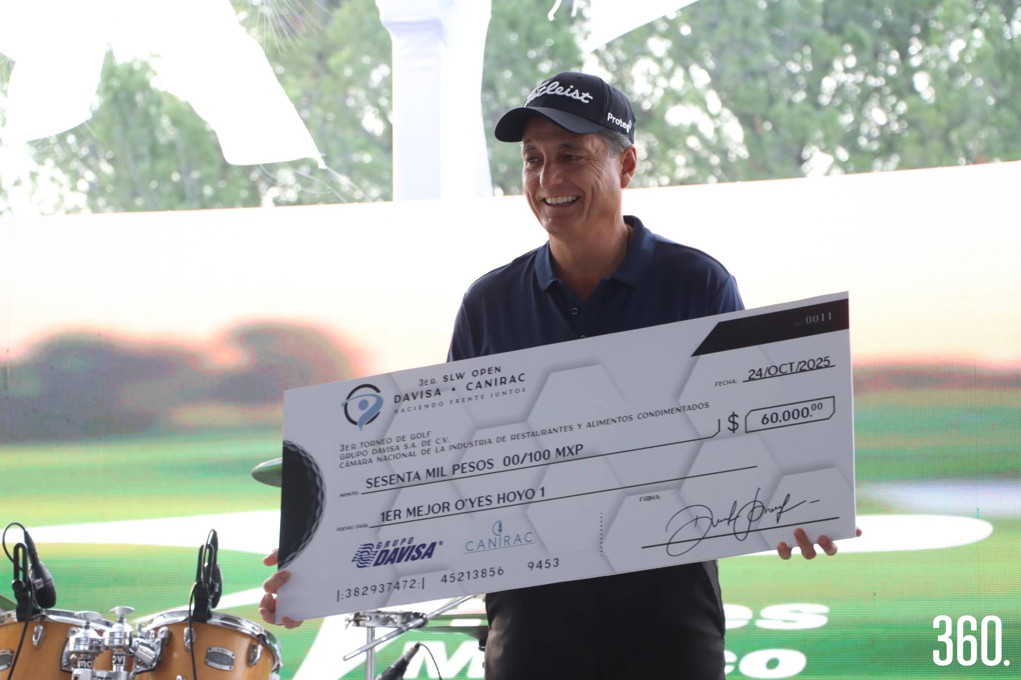 $!Rodrigo García, 1er lugar O’Yes Hoyo 1.