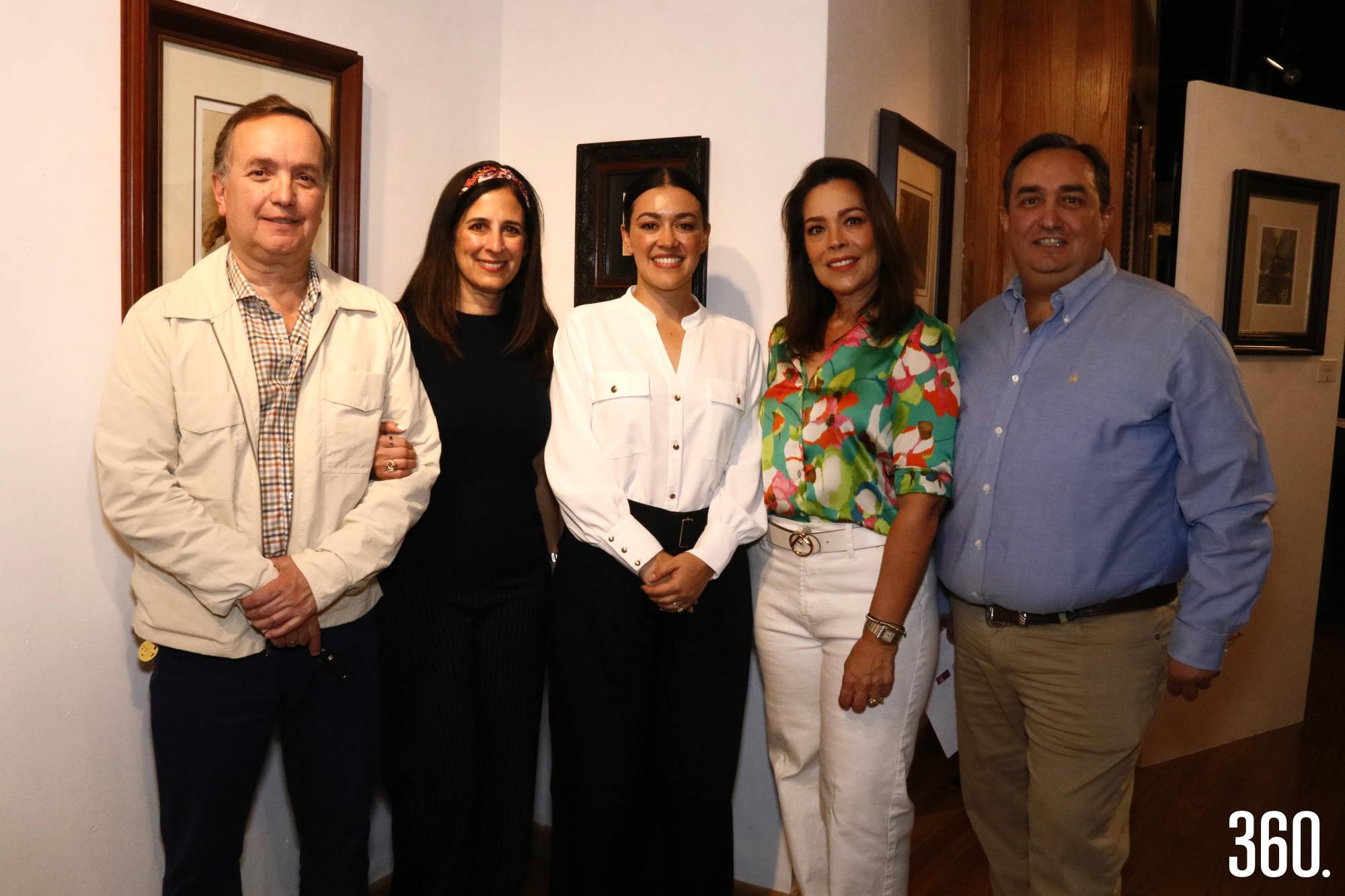 $!Juan Ramón Cárdenas, Beatriz Garza, Tatiana Villarreal, Marcela Carrillo y Eduardo Cárdenas.