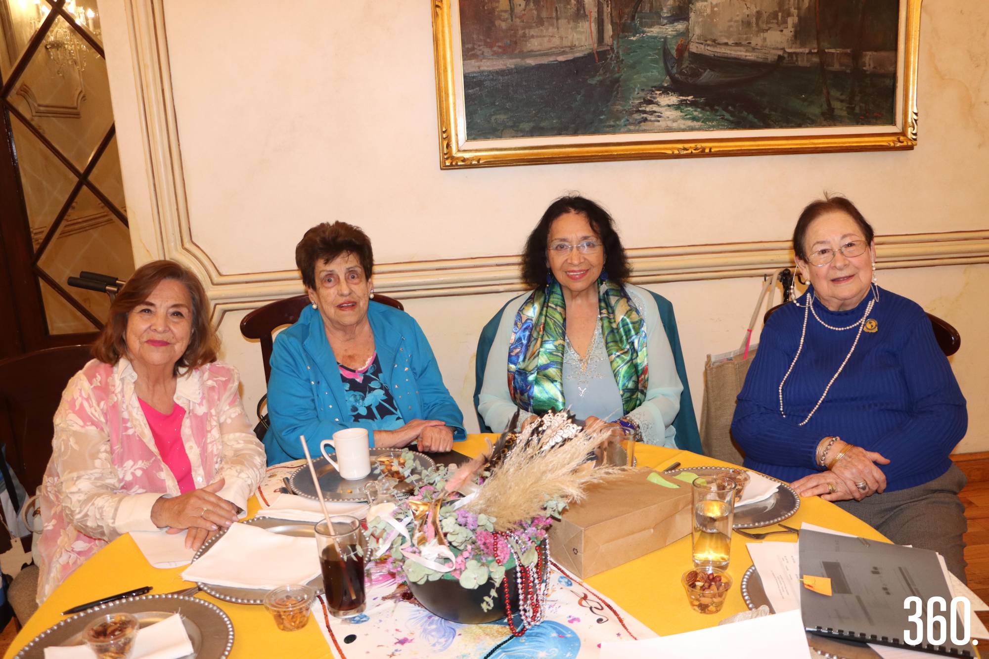 $!Lupita Cabrera de Ramírez, Socorrito González, Cristina Álvarez de Sánchez y Margarita Gutiérrez.