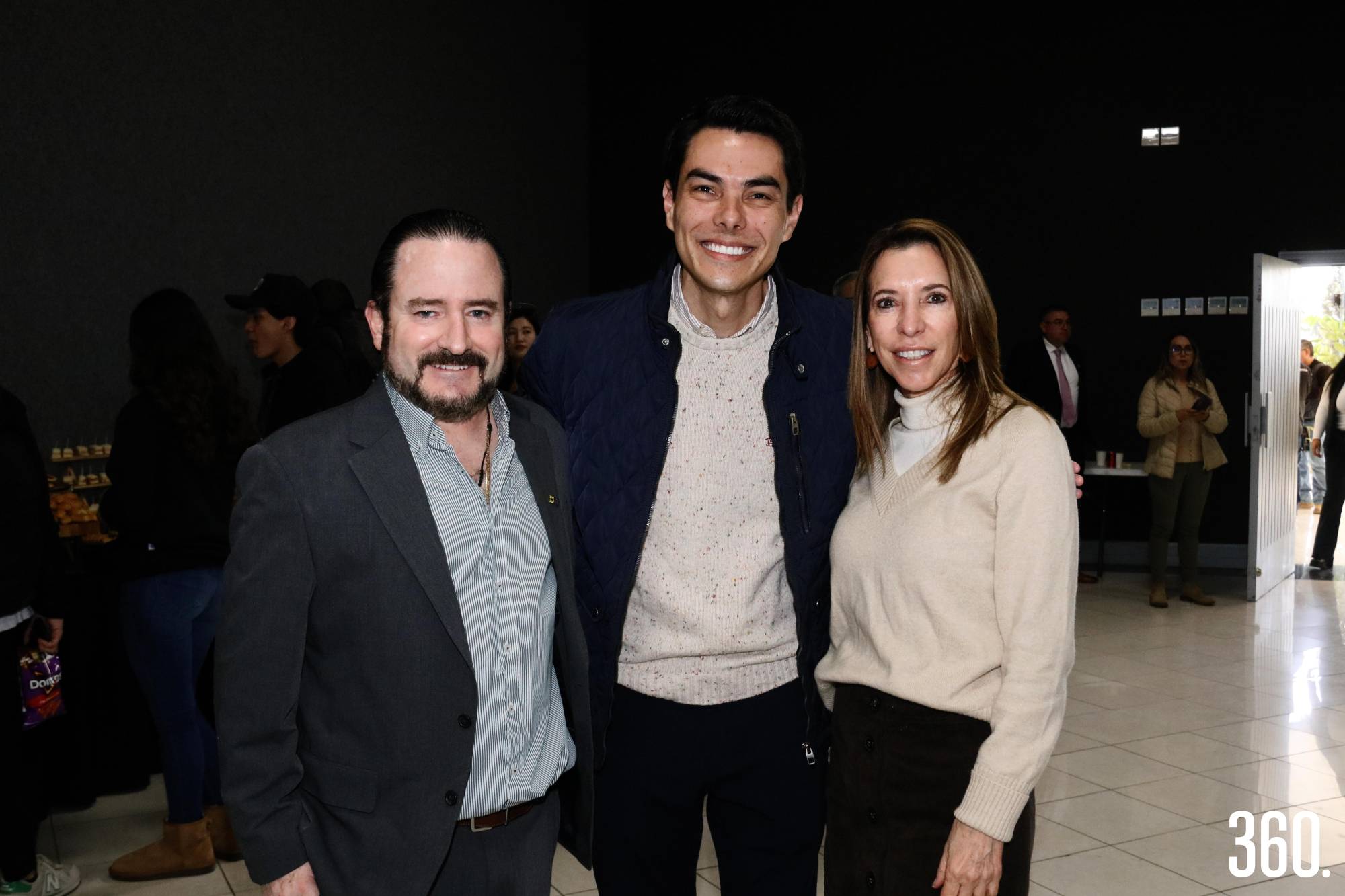$!Alejandro Eichelman, Adrián Gutiérrez Zambrano y Lety Parás.