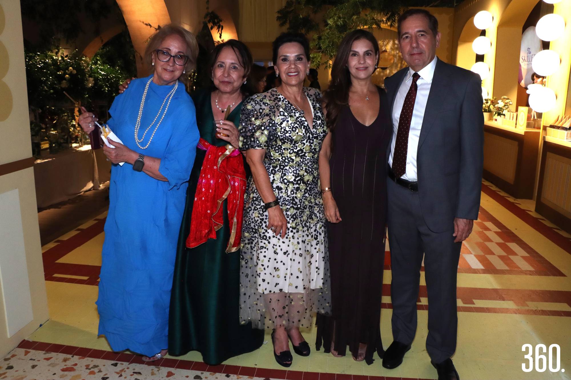 $!Malusa Rodríguez, Laura Jiménez, Liliana Salinas, Graciela Garza y Abelardo Jiménez.