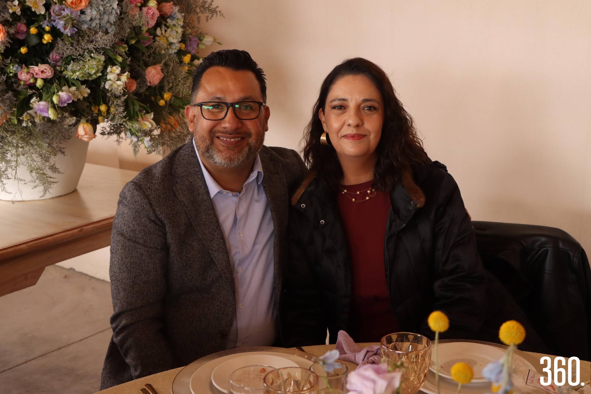 $!Yolanda Macotela y Diego Valdés.