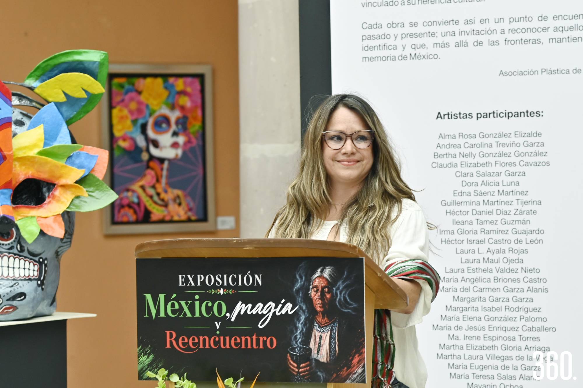 $!Ana Cortinas, directora del Museo de la Revolución Mexicana.