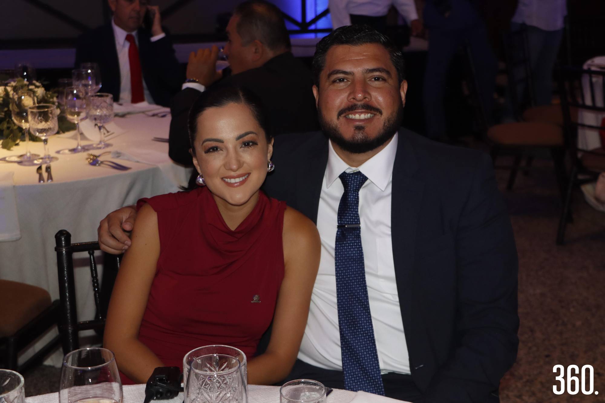 $!Natalia Fantini y Leonardo Borrego.