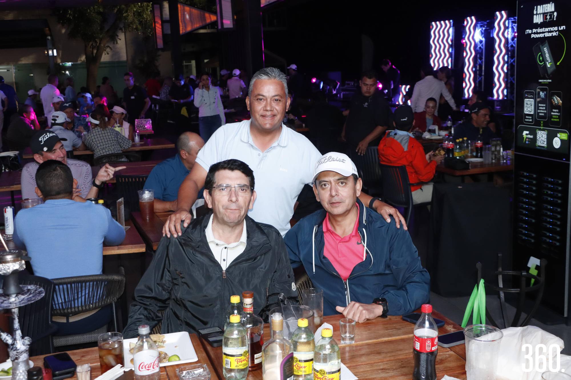 $!Luis González, Edgar Montoya y Alejandro Herrera.