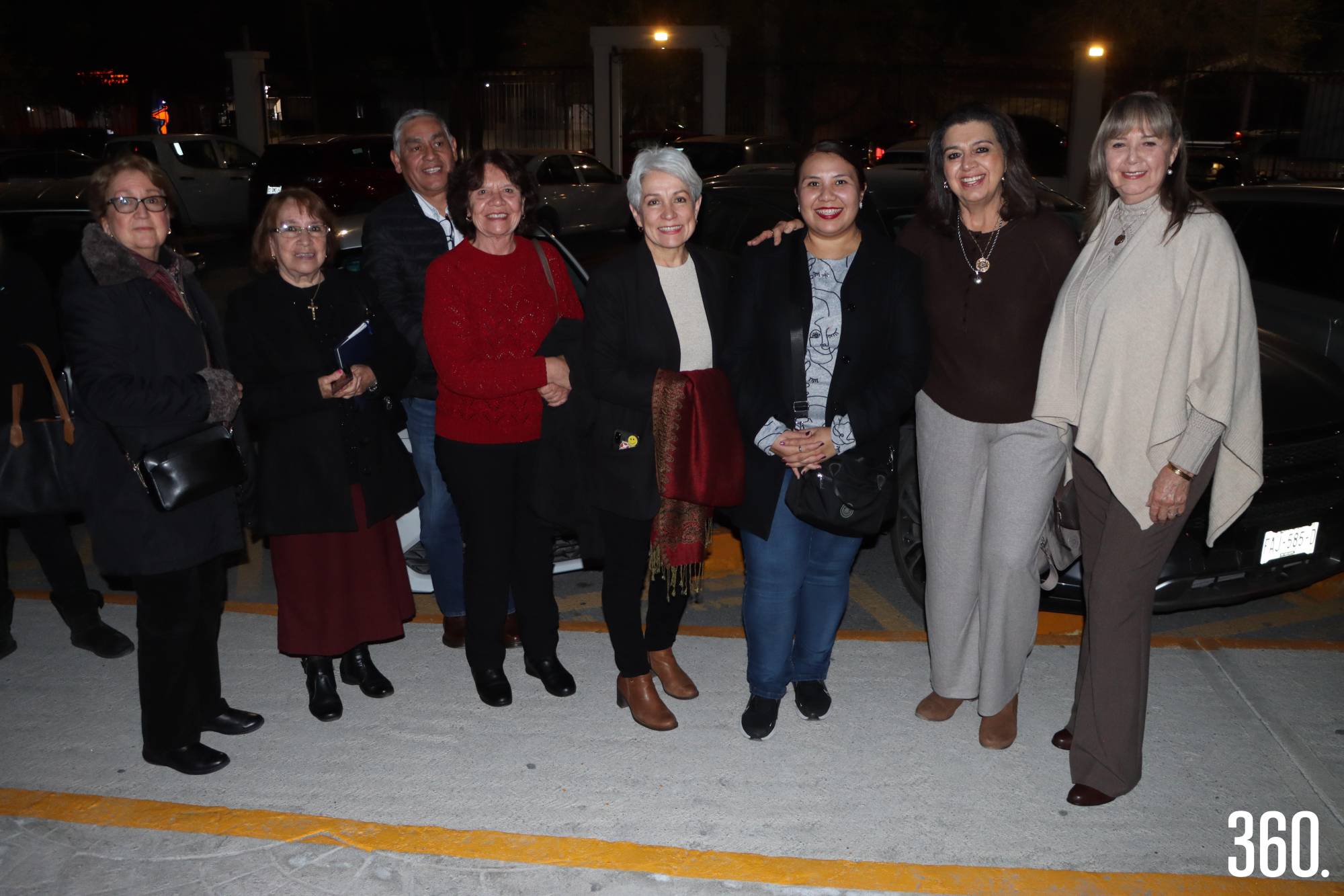 $!Rosario Galván, Tere Cardona, Marco Siller, Tere de Siller, Susana Viesca, Martha Rivera, Alicia Tueme y Margarita Ordoñez.