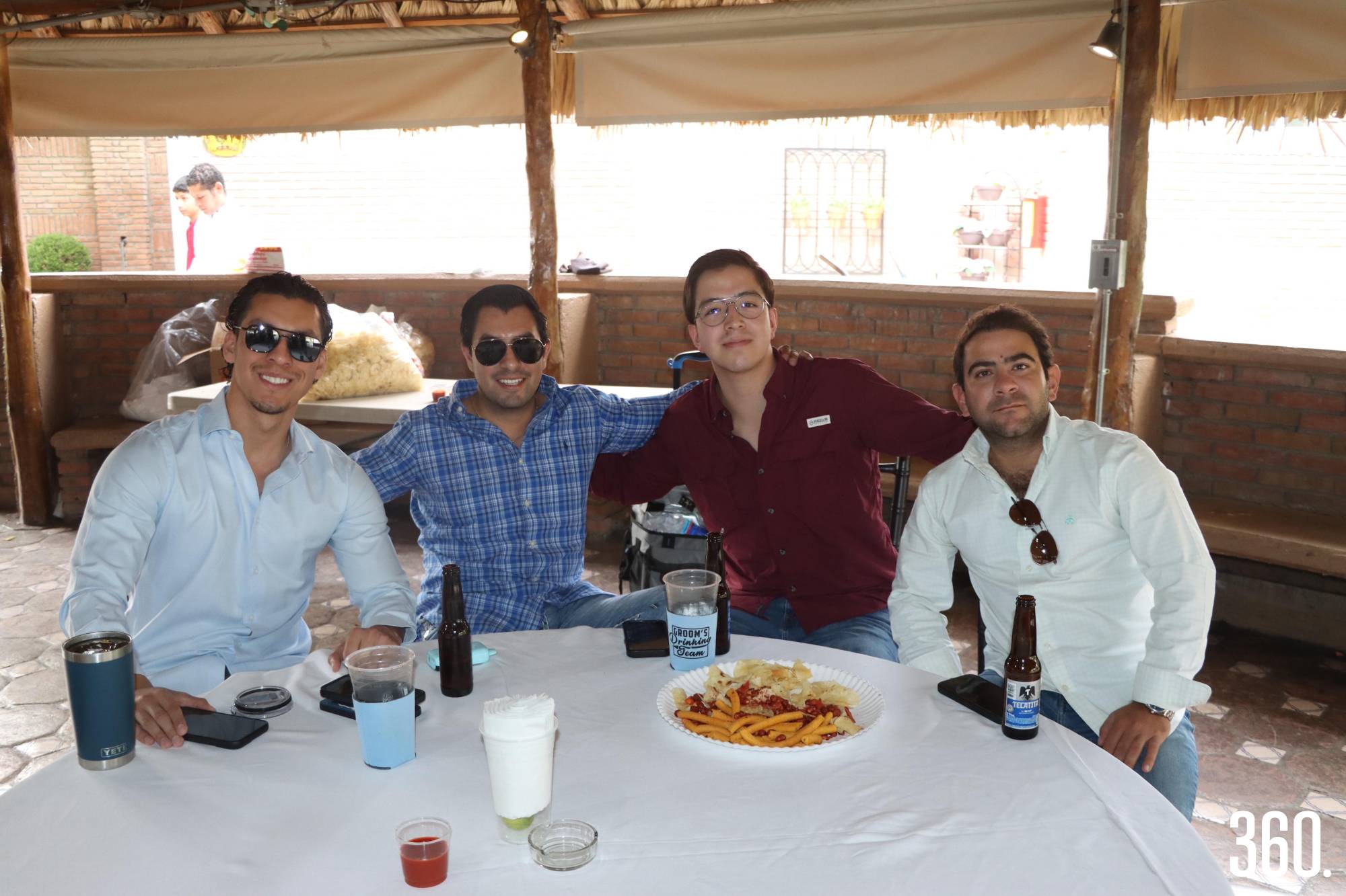 $!César Hernández, Eduardo Gutiérrez, Alejandro Garibay y Rodrigo Flores.
