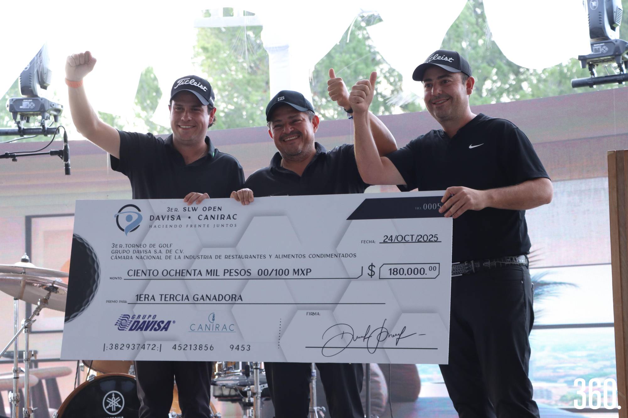 $!Homero Berlanga, José Luis Siller y Rodrigo Arrillaga, 1er lugar del torneo.