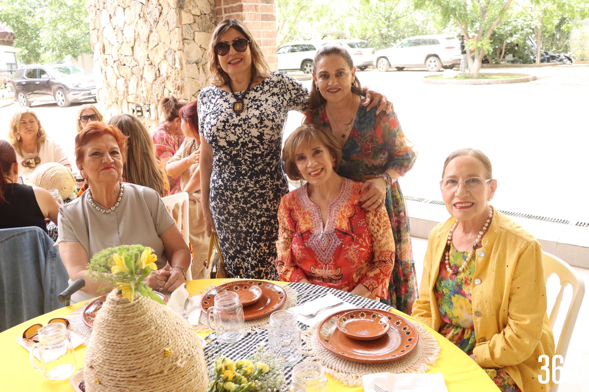 $!Mayela Hernández, Irma Berlanga, Mene González, Thelma Aragón y Rosaura Treviño.