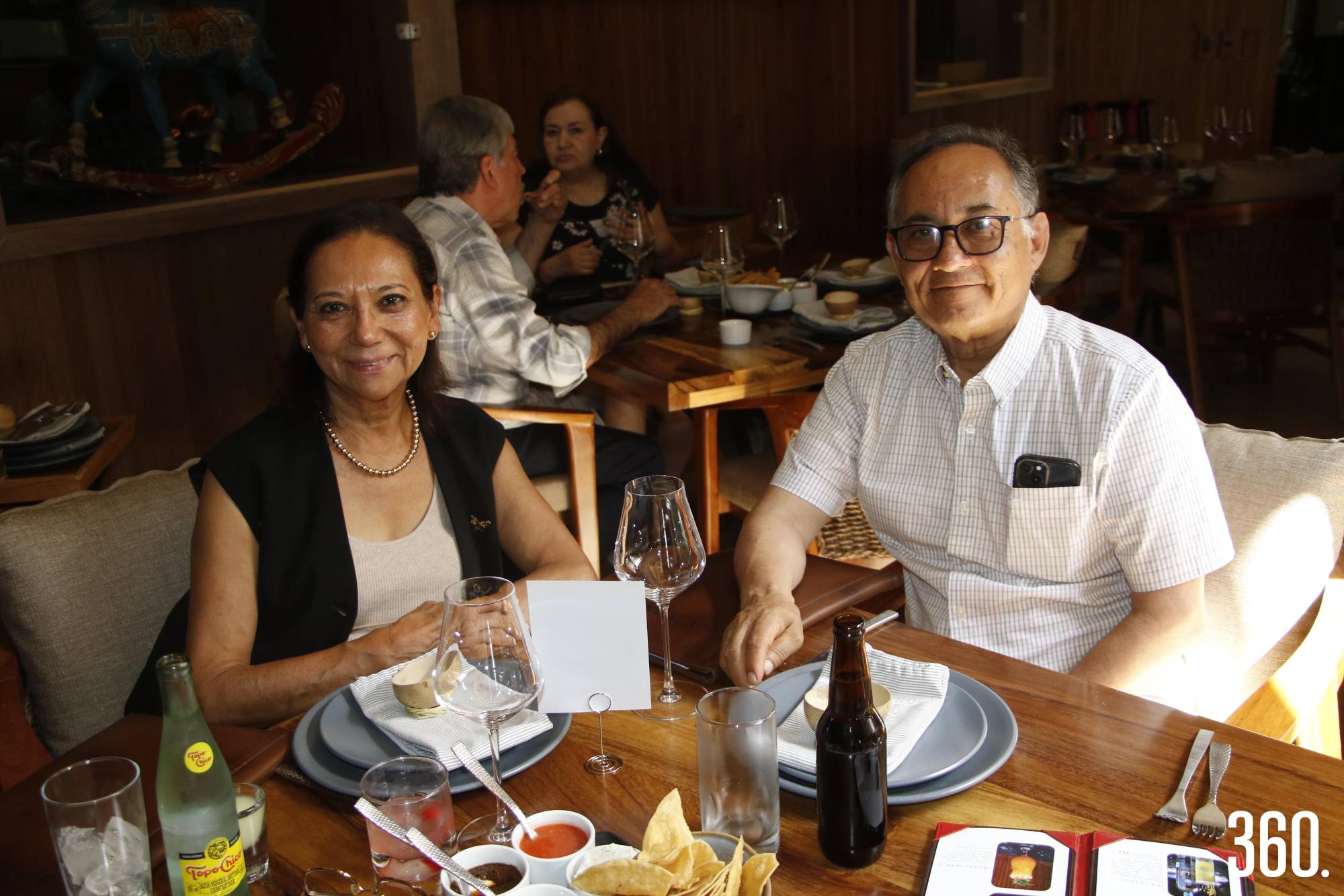 $!Alma Morales y Felipe Cisneros.