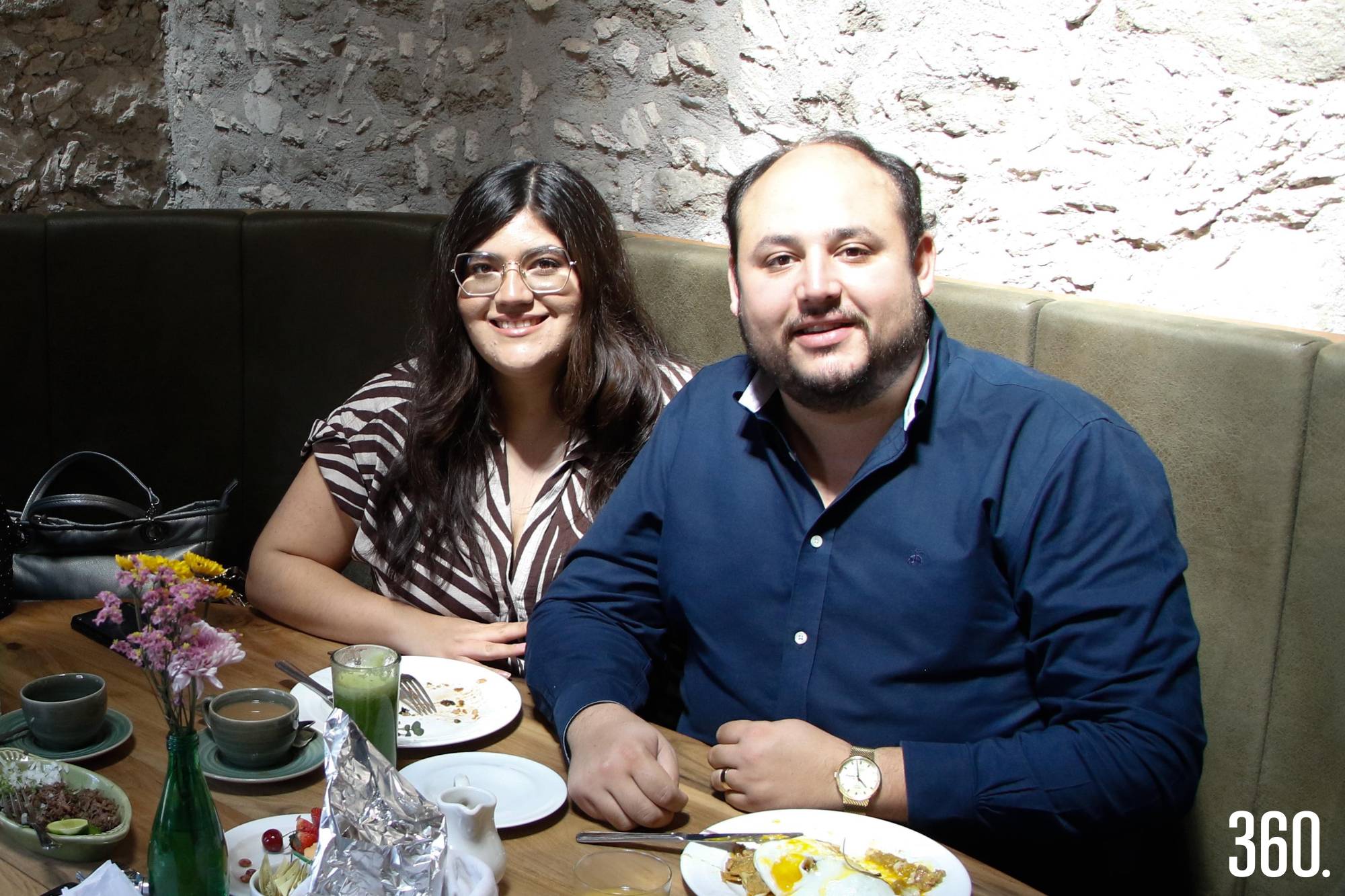 $!Marisa Guevara y Selim Marcos.