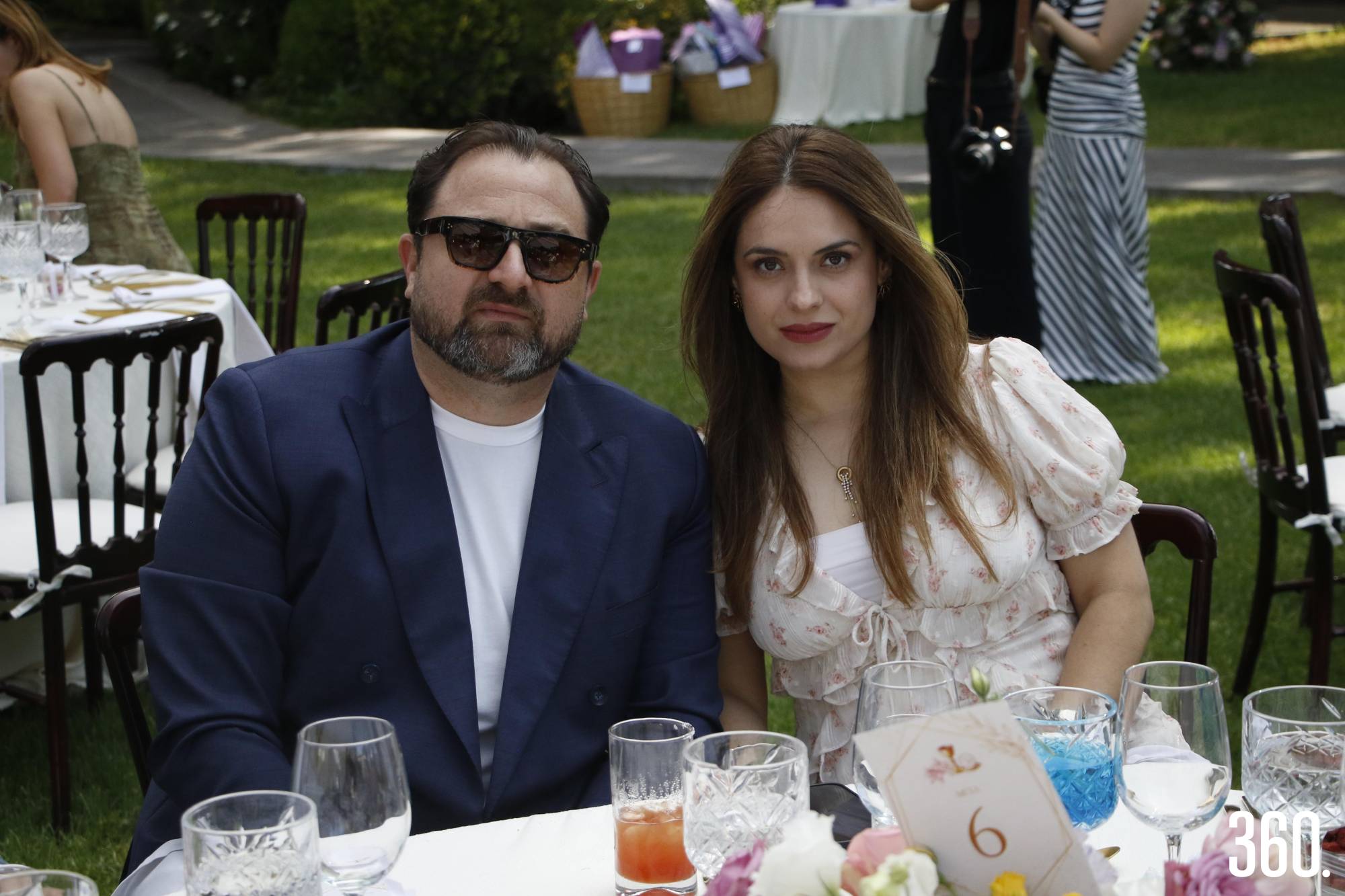 $!Aris Papadopulos y Karla Martínez.