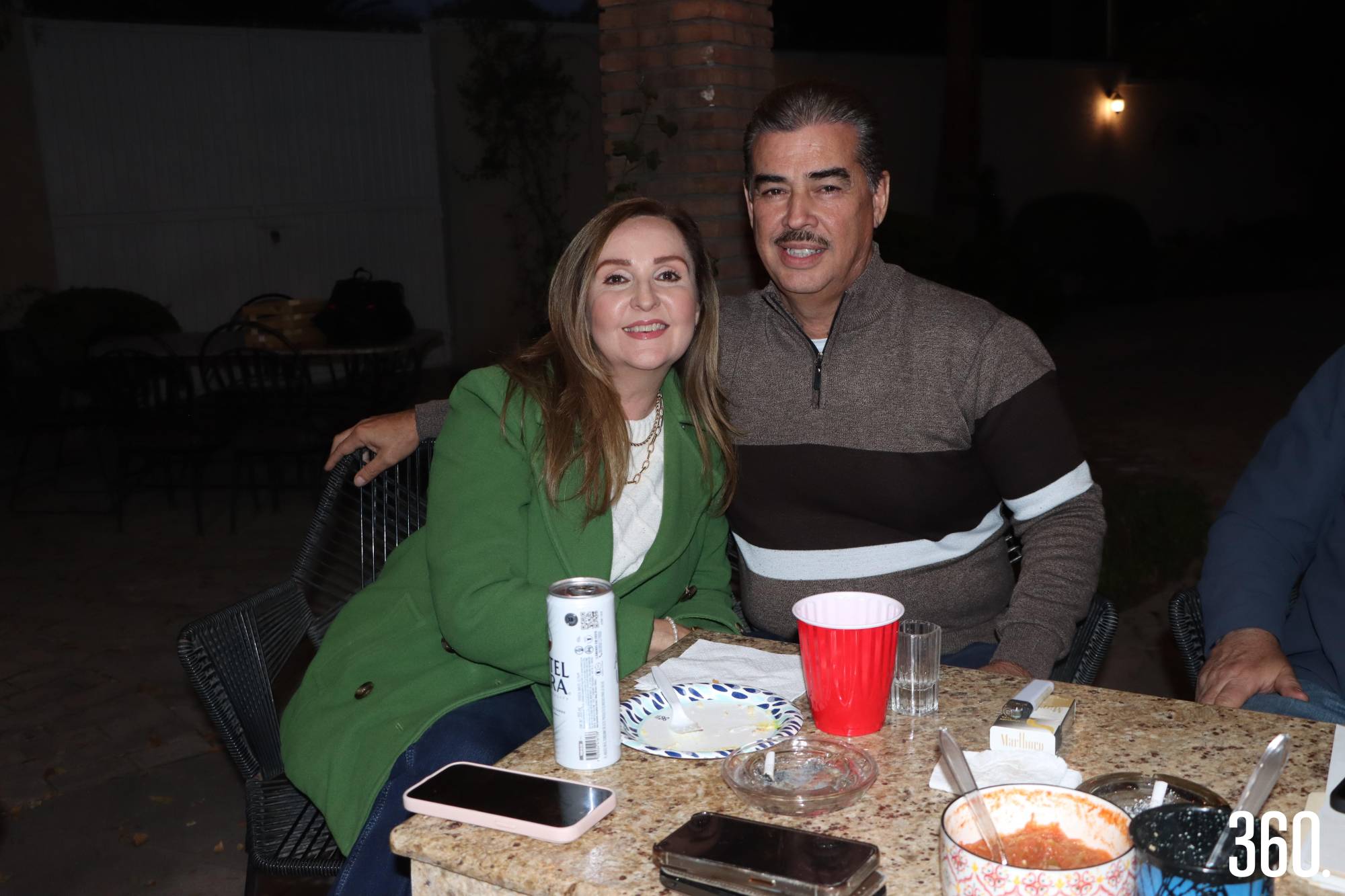 $!Olga Monroy y José Alberto Izarrarás.