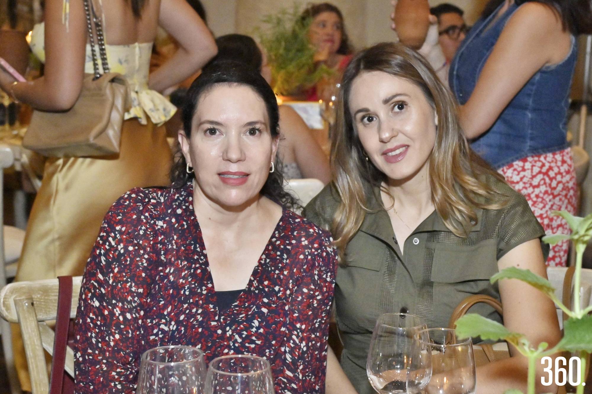 $!Erika Saldaña y Marcela Campos.