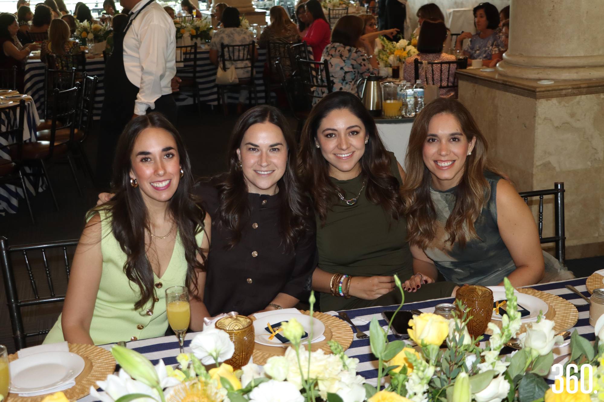 $!Sofía Cepeda, Ana María Villarreal, Diana Ramírez y Mariana de las Fuentes.