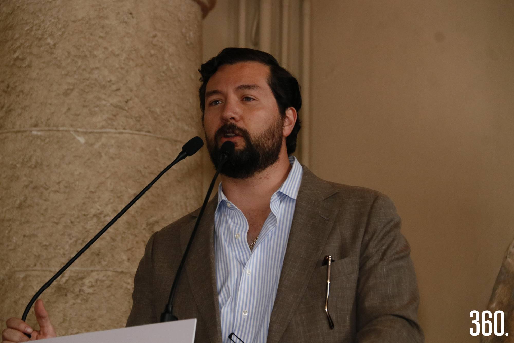 $!Andrés Garza Martínez representante del Gobernador de Coahuila.