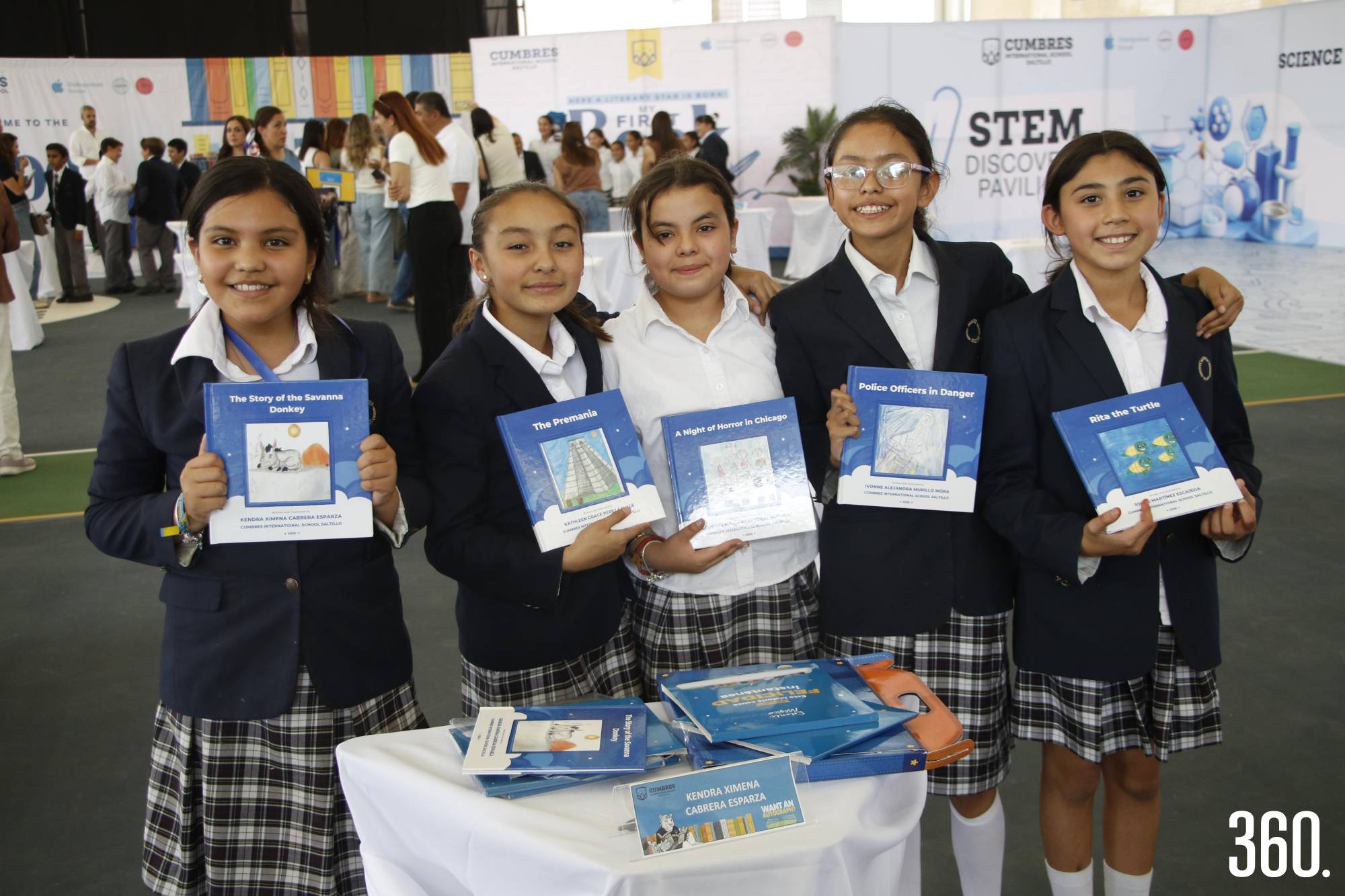 $!Kendra Cabrera, Kathleen Pérez, Lourdes Villarreal, Ivonne Murillo y Joizee Martínez.