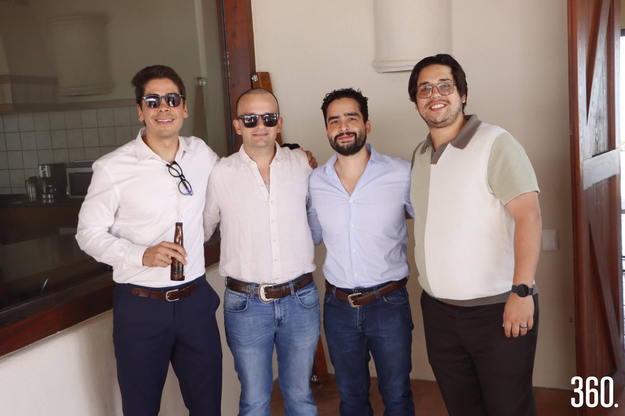 $!Andrés Valenzuela, Manuel González, Gerardo Díaz y Hernán López.