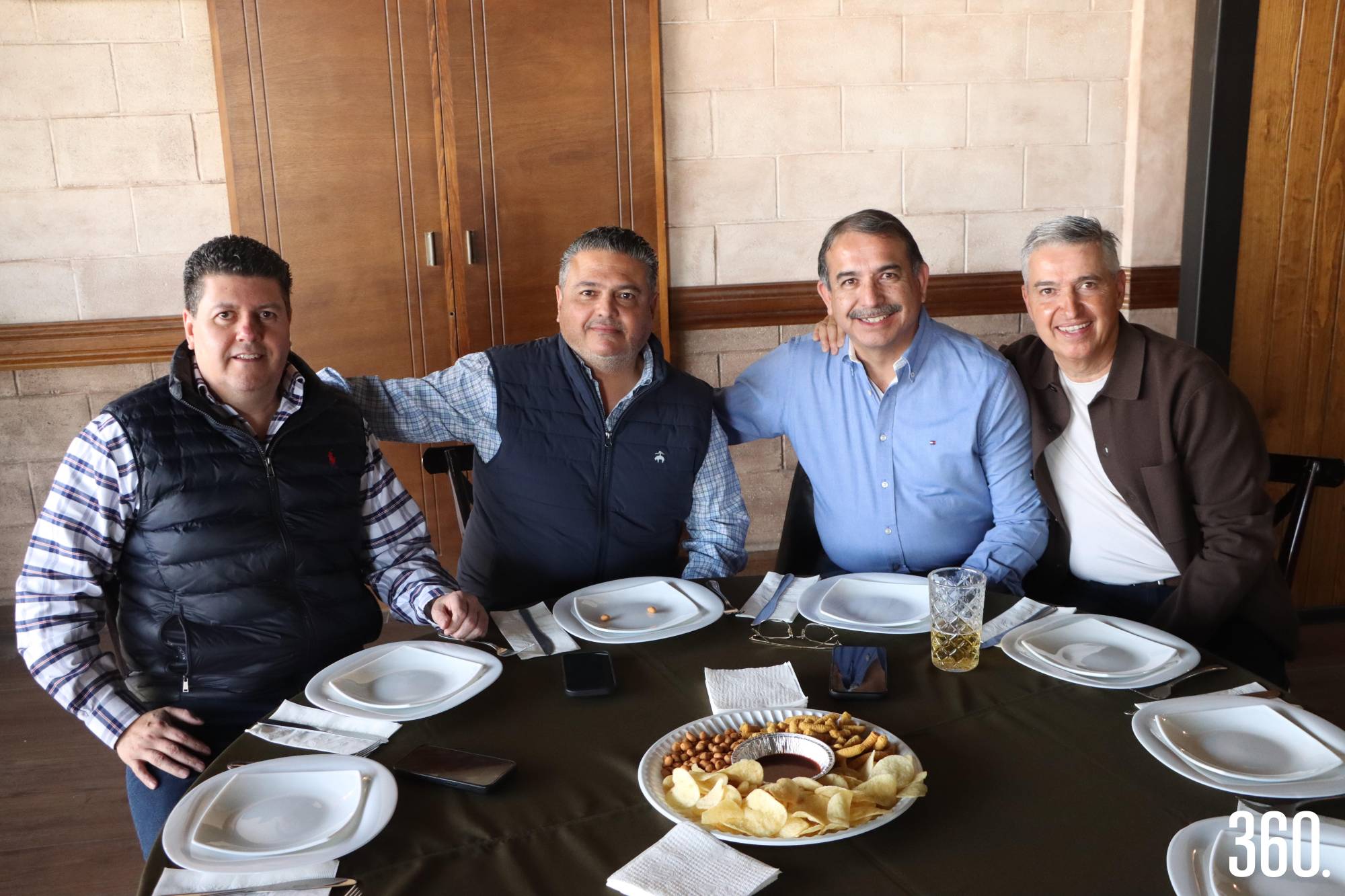 $!Abelardo Dávalos, Marco Villanueva, Mario Gutiérrez y Ricardo Valdés.