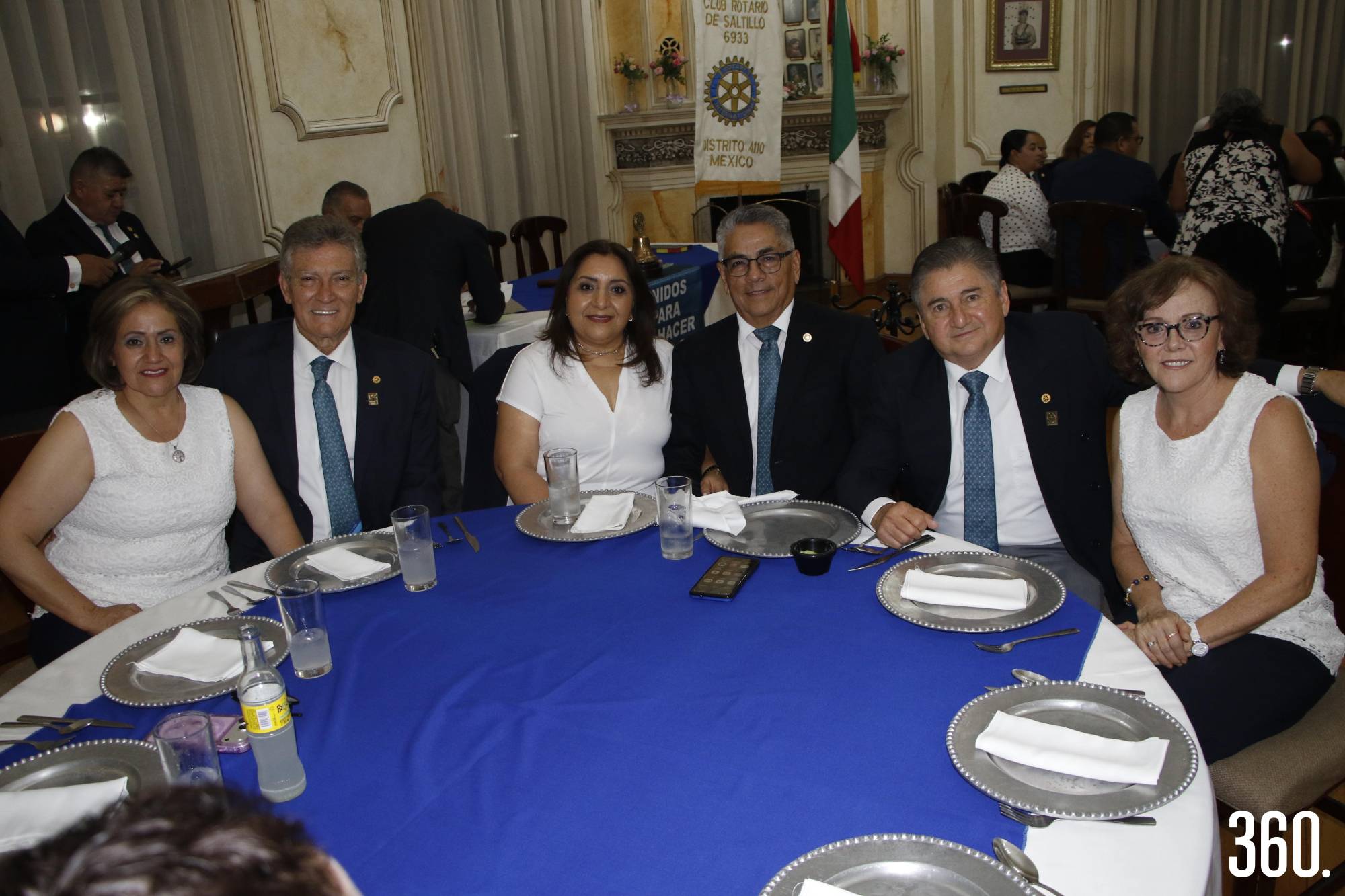$!Susana López, Isaúl Ortiz, Bertha de la Rosa, Sergio Silva, Humberto Sepúlveda y Lulú Palacios.