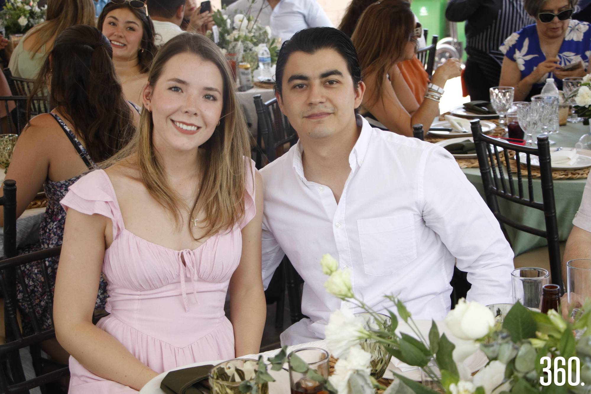 $!Daniela Galindo y Adolfo Lozano.