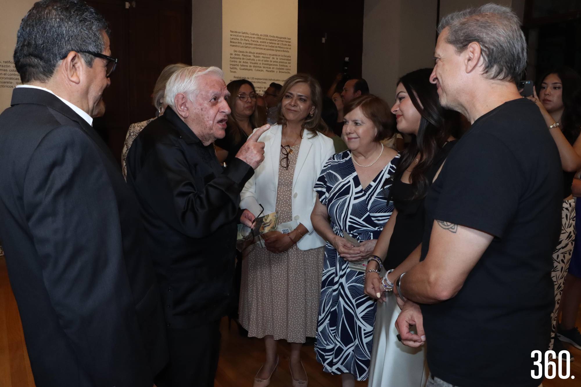 $!Pedro Moreno, Armando Fuentes, Margarita Loera, Ana María Villalobos de Abugarade, Ana Lucía Martínez y Valdemar Ayala.