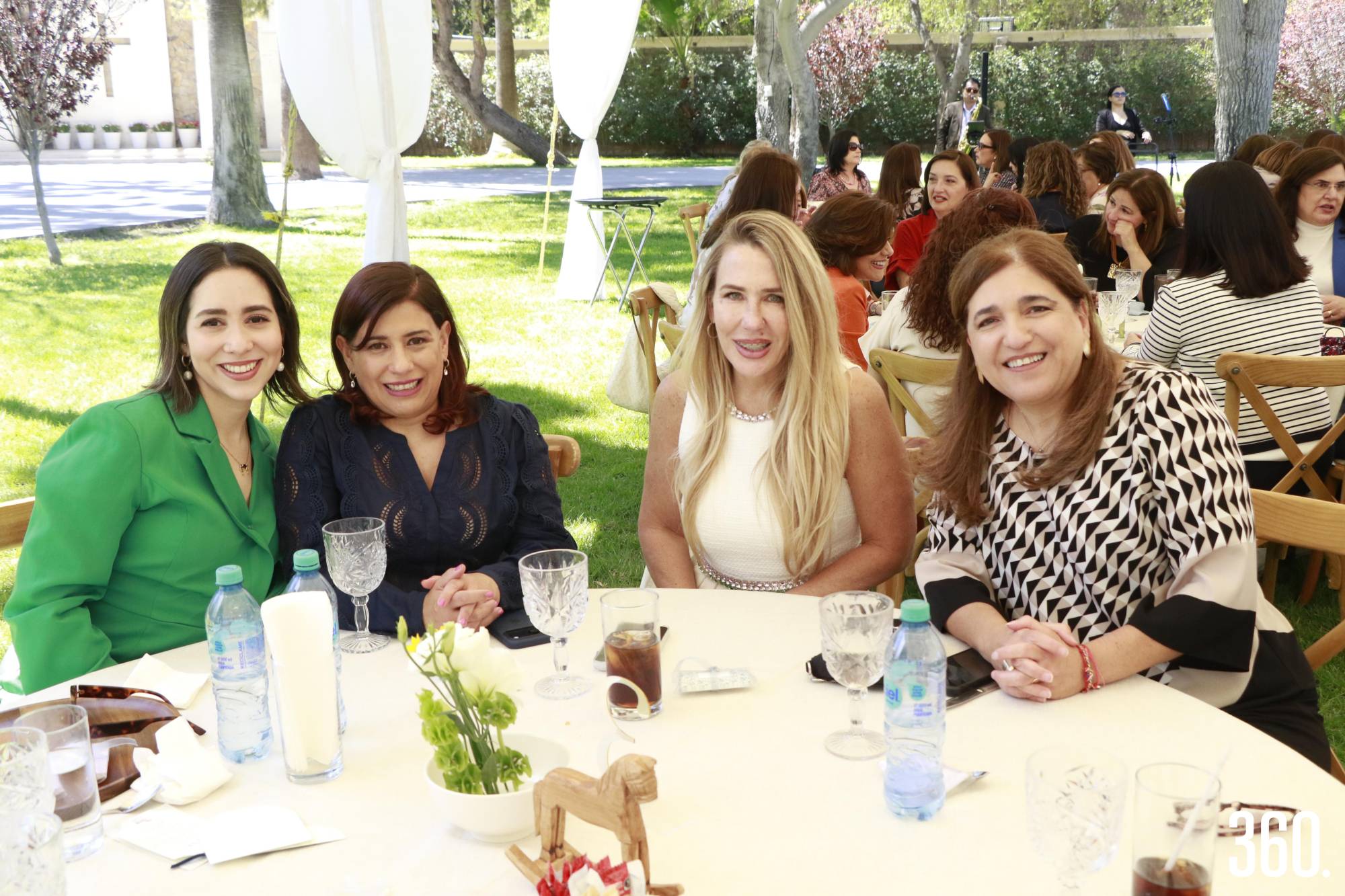 $!Paulina de la Torre, Luz Vega, Sofía Randall y Marcela Mireles.