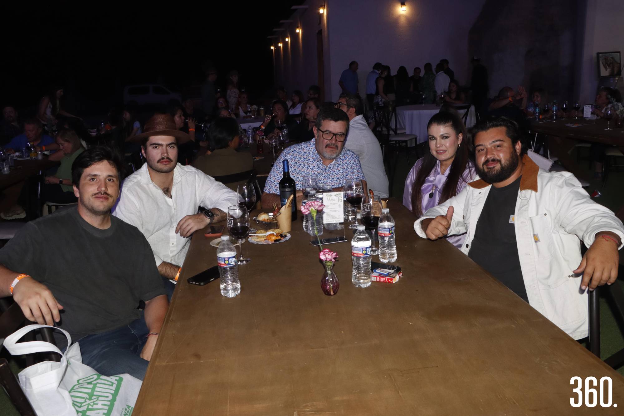 $!Álvaro Zamora, Ramón González, Ernesto Ganem, Lorena González y Roberto González.