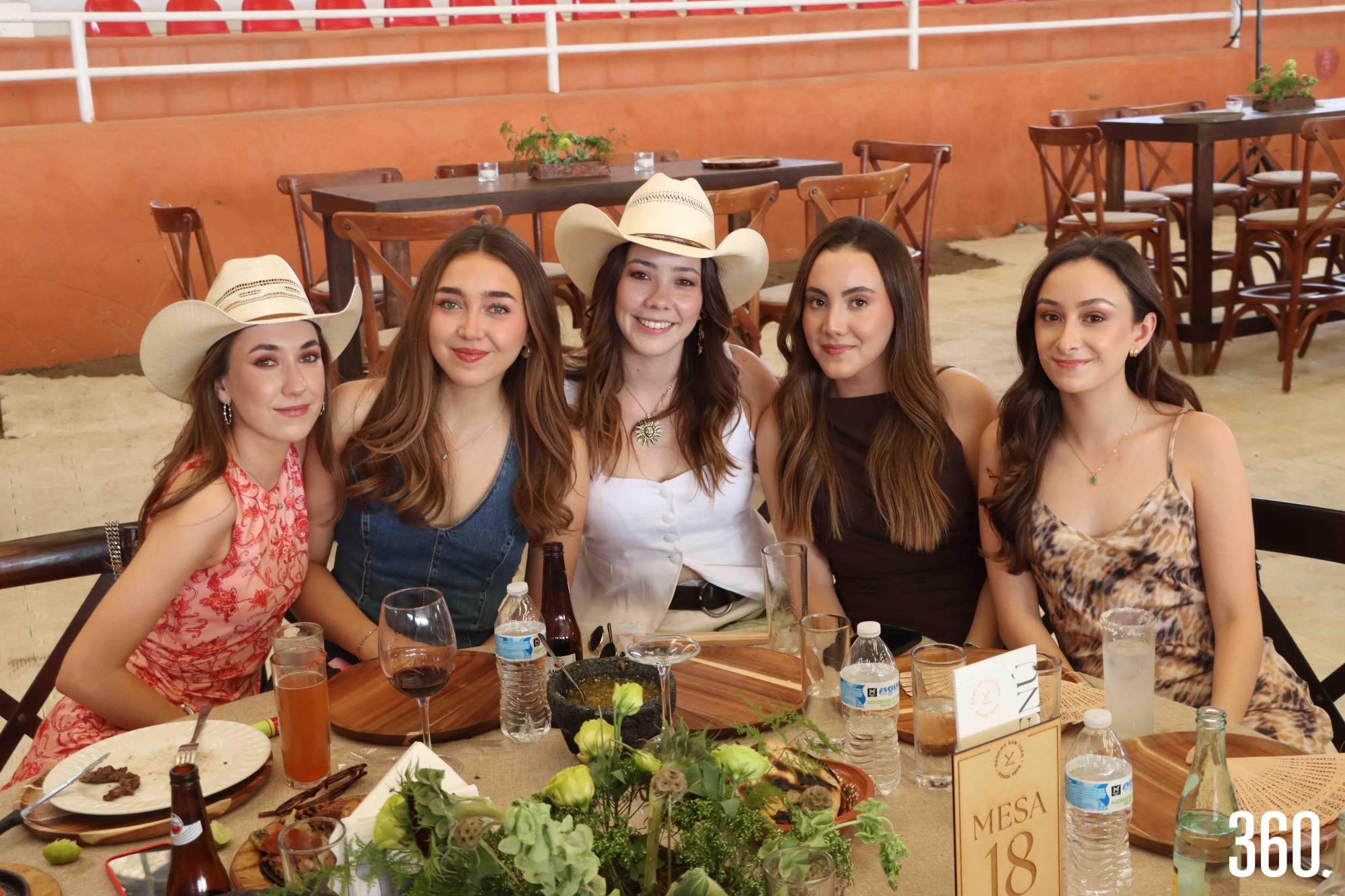 $!María Paula López, Mariana Ortiz, Emilia Galindo, Gaby Dávila y Cecy Moreno.