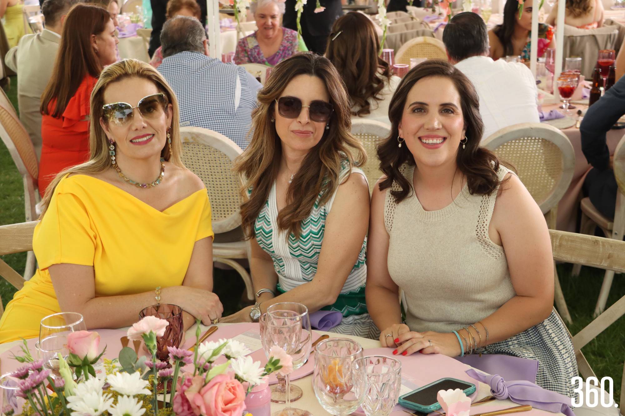$!Ale González, Lili Cepeda y Elvira Musa.