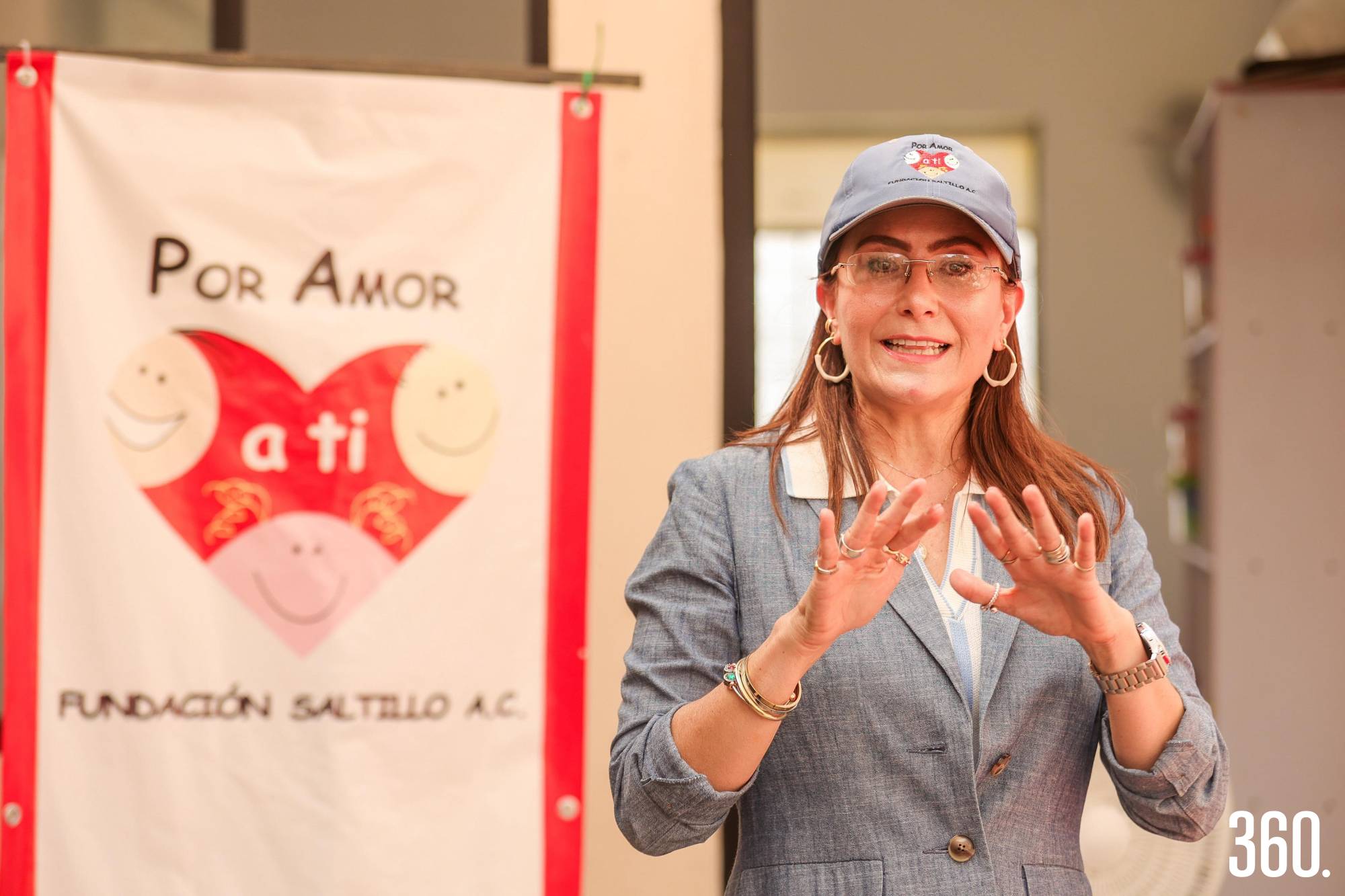 $!Donativo con visión humana y solidaria.