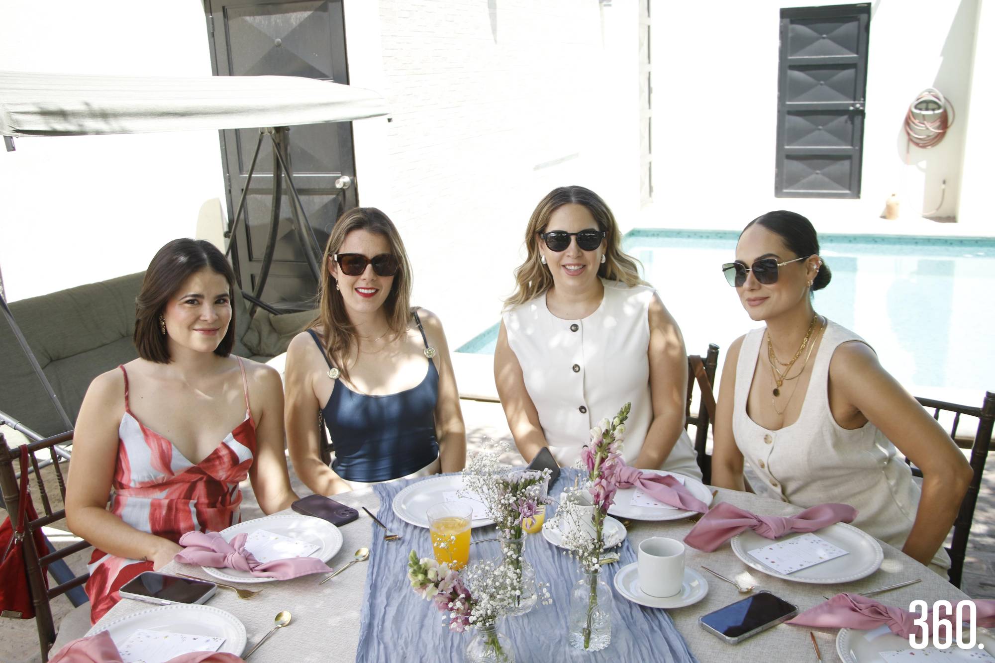 $!Rosa María Rodríguez, Vero Posadas, Mariana Rodríguez y Mima Cantú.